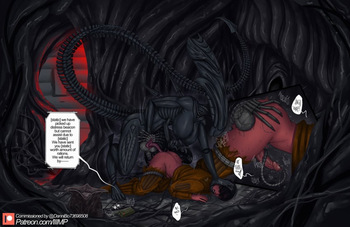 [IIIMP]  futadom alien futa on male (alien) (ongoing) cover
