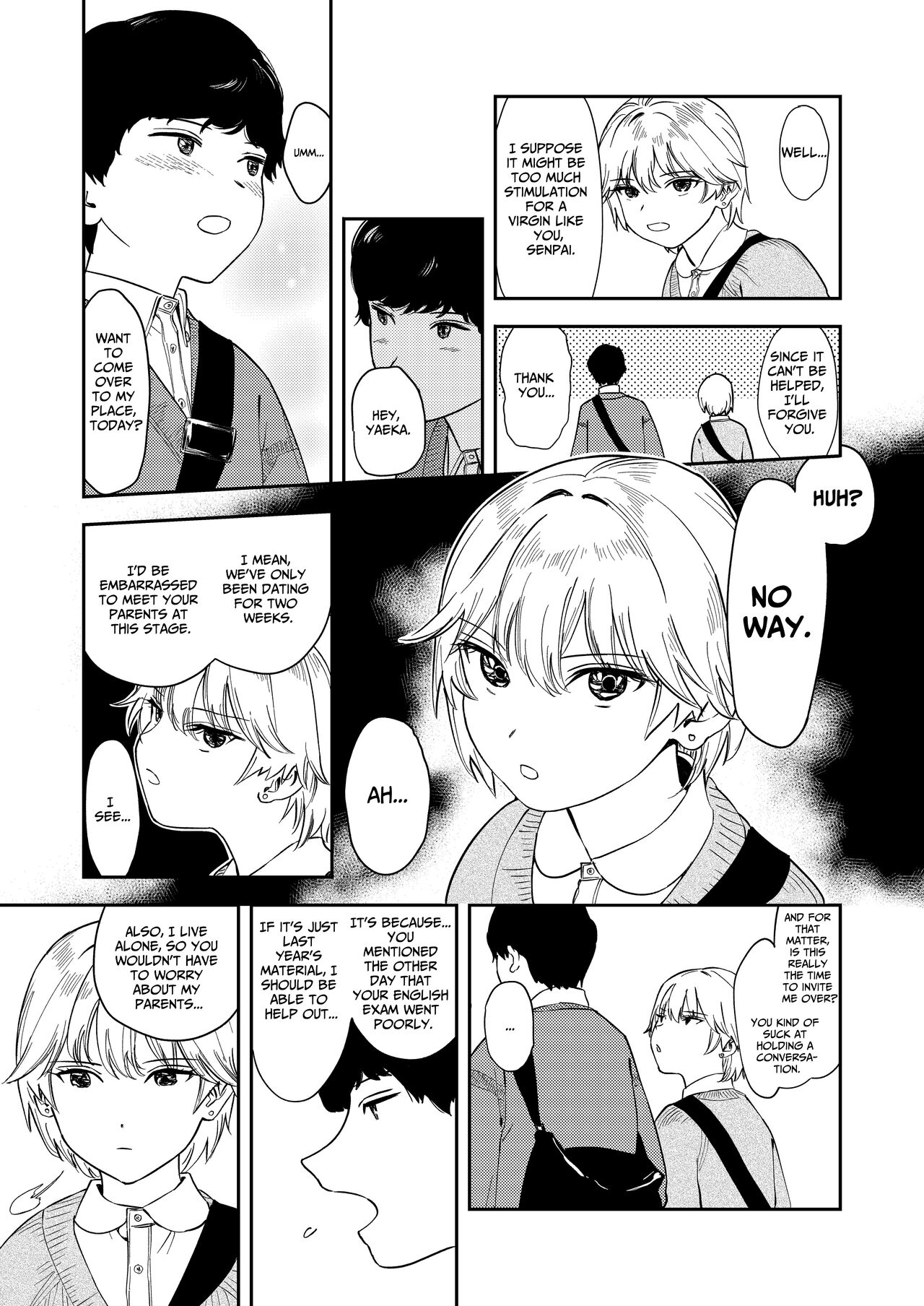 Itsumo Sokkenai no ni Ecchi suru Toki dake "Suki! Sukiii!" tte Naru Kyonyuu Kouhai Gal page 7 full
