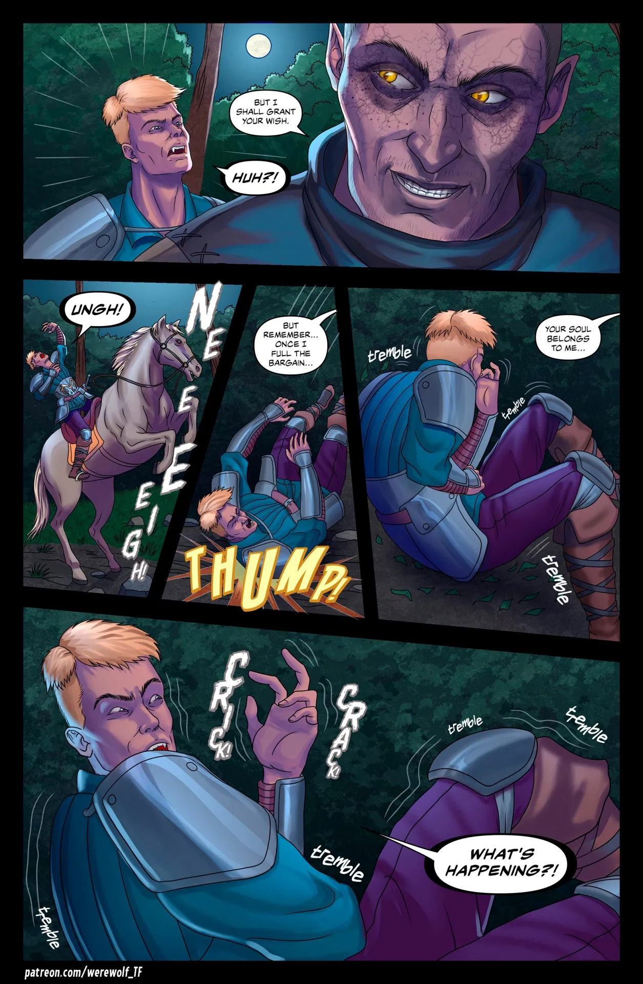 Heart of Lycans 1 page 3 full