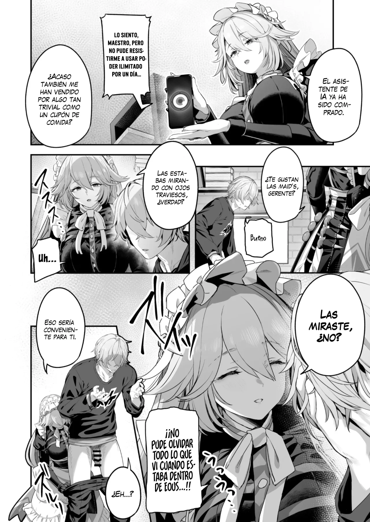 Maid-chou Rina no Tokubetsu Ura Service | Los Secretos y Especiales Servicios de la Jefa de Sirvientas Lina page 6 full