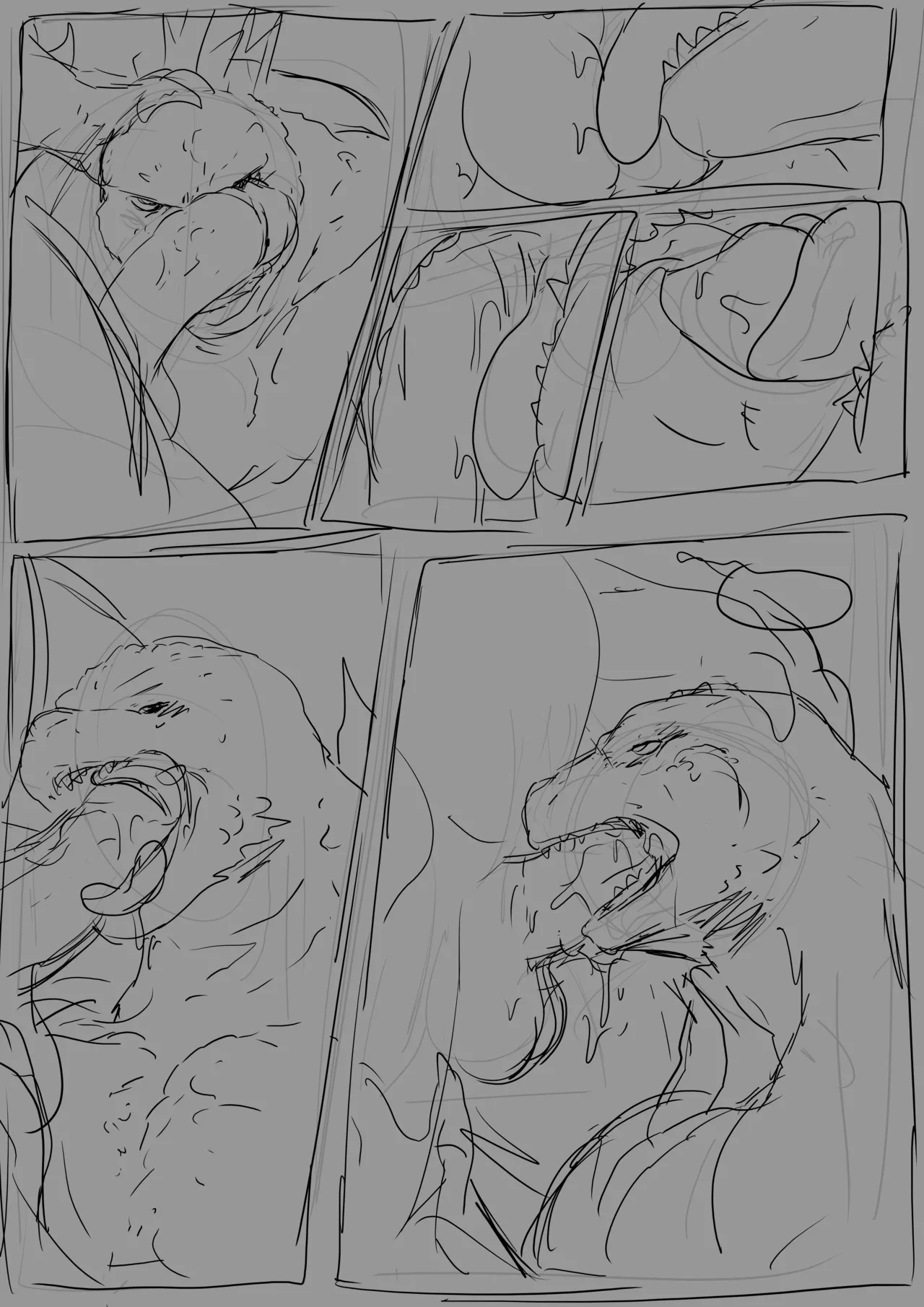 Godzilla: F**K ALL MONSTERS  +Sketches page 12 full