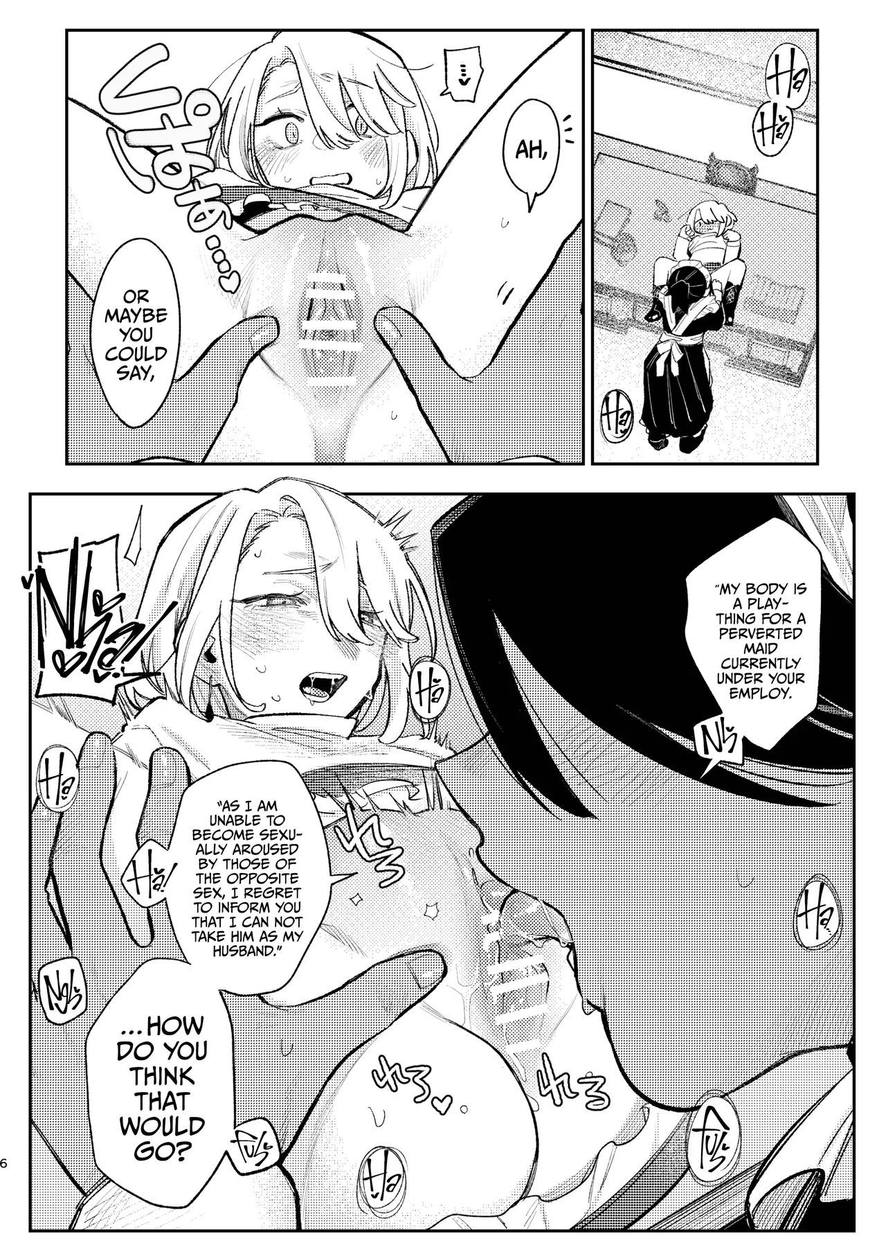 My Lady, How Unbecoming Of You! page 5 full