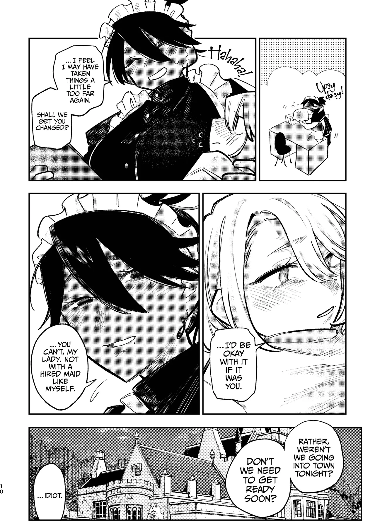 My Lady, How Unbecoming Of You! page 9 full
