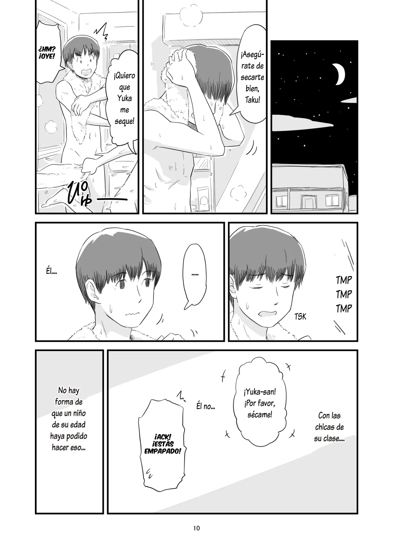 Boku no taisetsuna kanojo ga itoko no kyokon shota ni netora re chau!？| ¿¡Mi Querida Novia Fue Tomada Por Mi Encimoso Primito!？ page 10 full