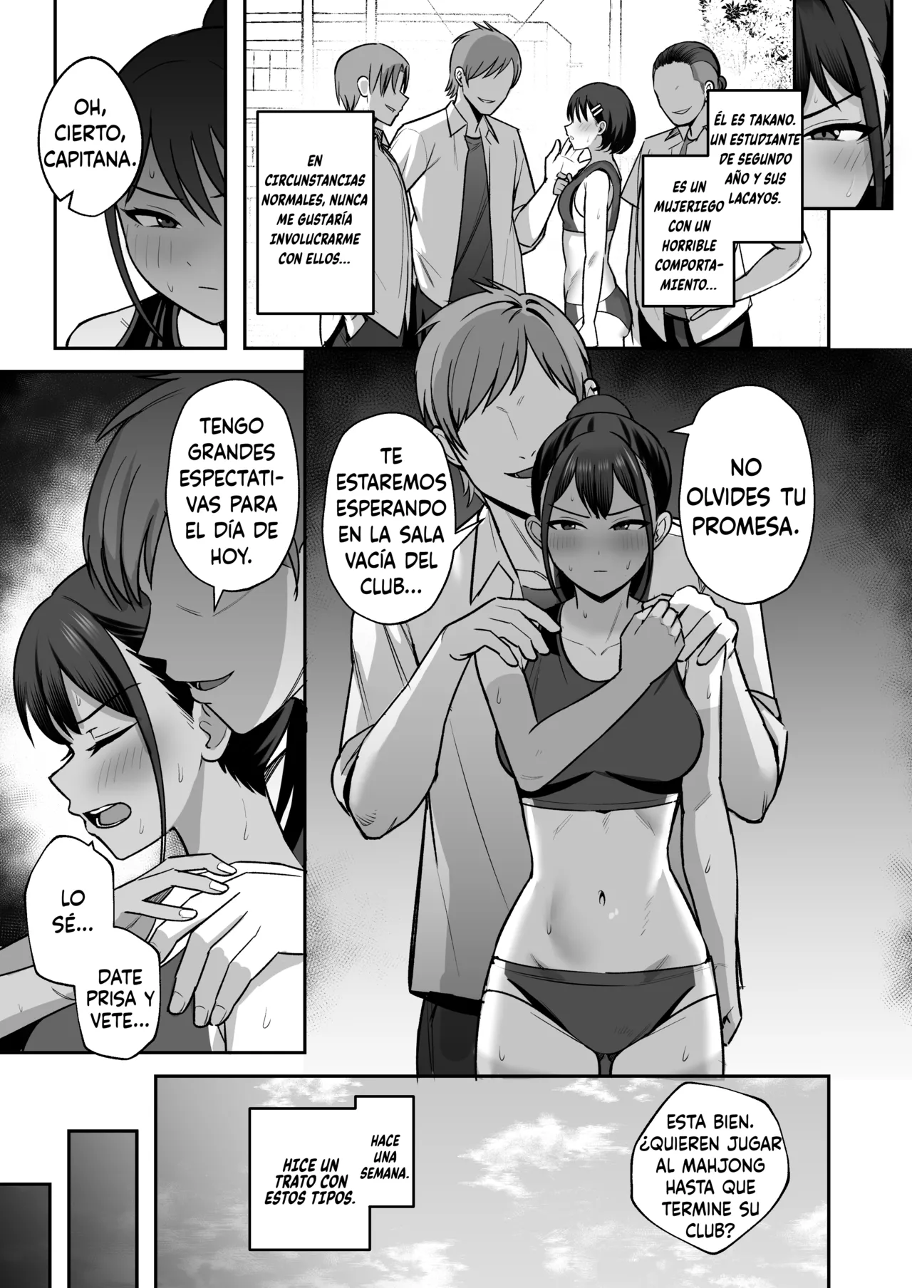 Rikujoubu Buchou, Yankee-tachi ni Otosareru | La Capitana del Club de Atletismo es Sometida por un Grupo de Delinquentes page 5 full