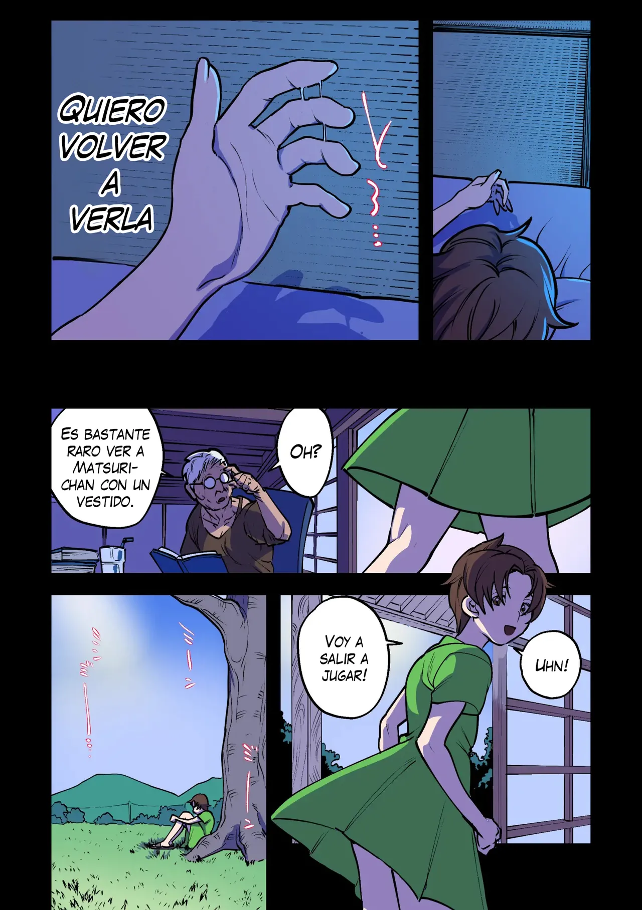 Eien ni Tsuzuku Natsu ~Futanari Kaii x Shoujo~ | Un Verano Eterno de Amor Yuri ~Fantasma Futanari x Chica Inocente~ page 11 full