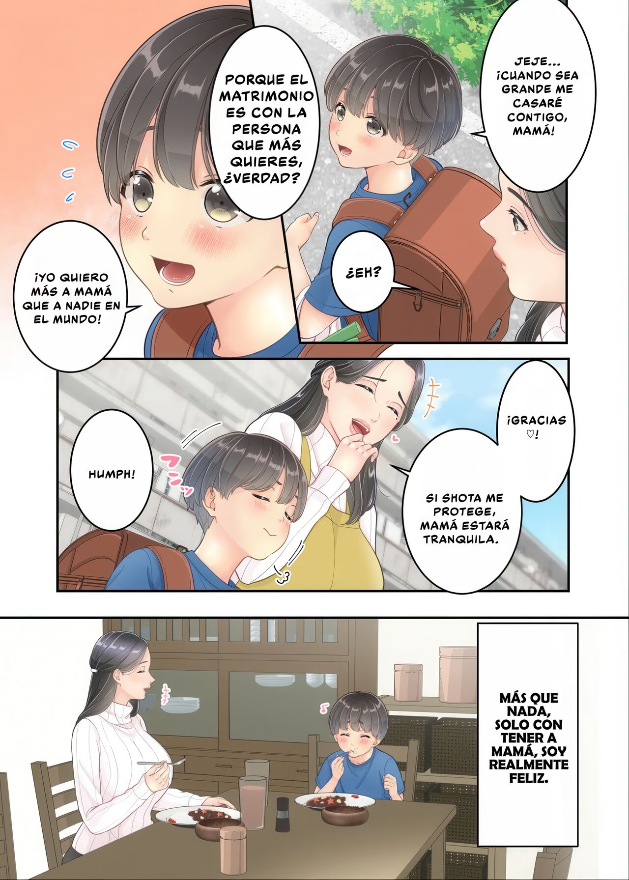 Boku no Mama to Takuhai no Onii-san ga. | Mi Mamá y el Repartidor. page 7 full