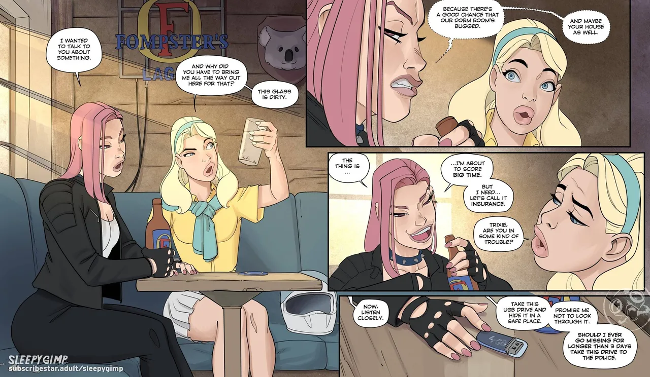 Nancy Templeton in: To Break a Thief 1-34 page 3 full