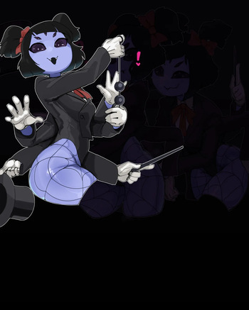 [MDTheTesT & SemuElo]  Muffet Magic cover