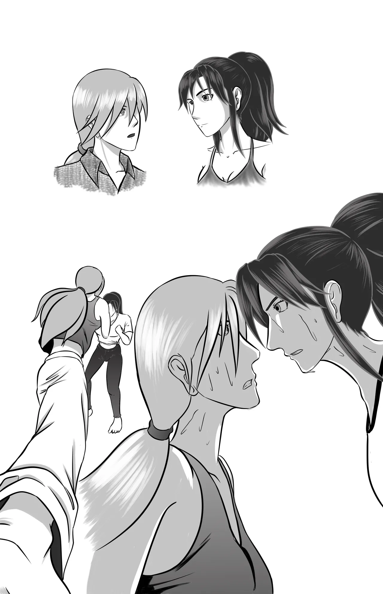 Jun Kazama's dojo challenge page 1 full