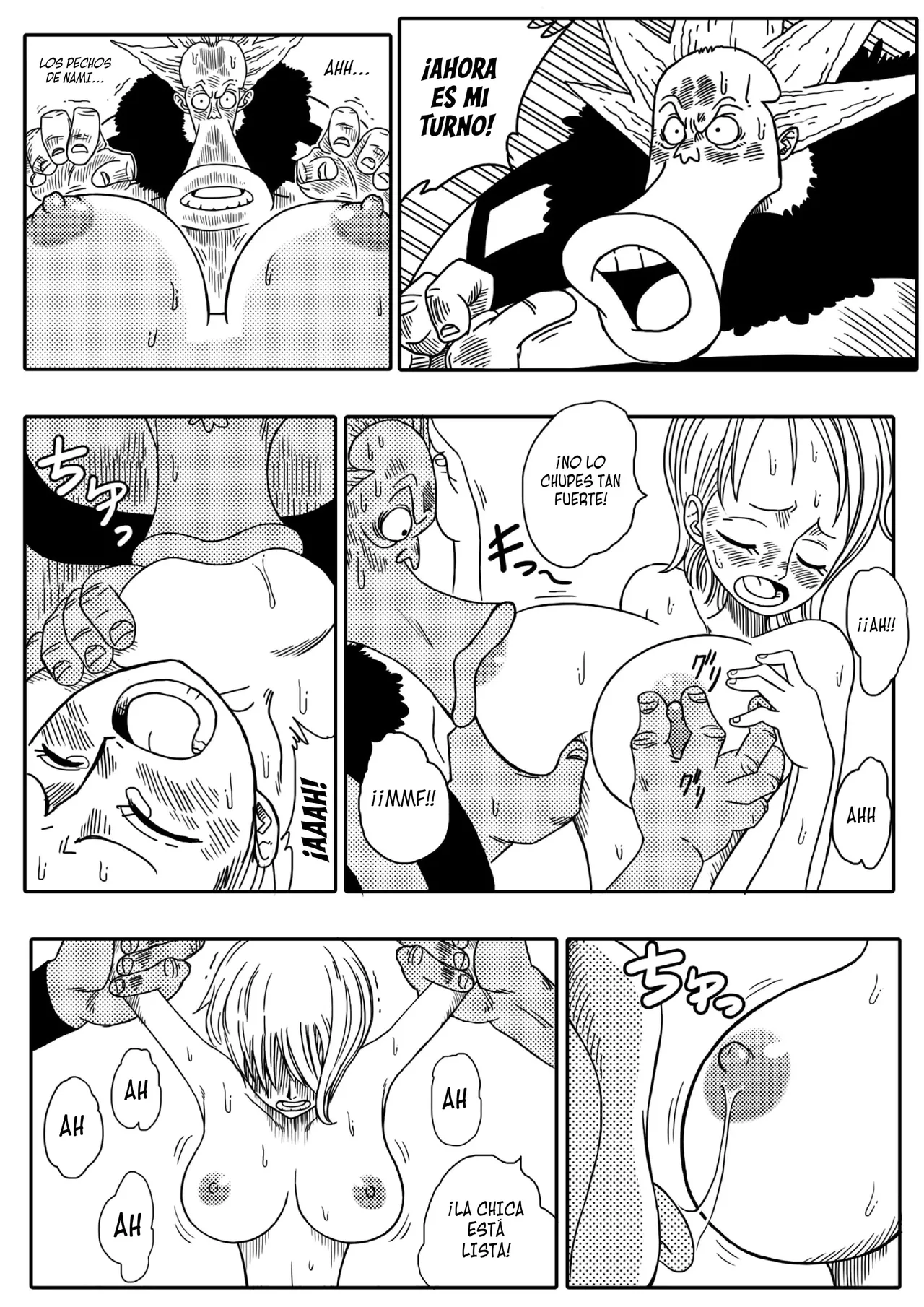 Nami vs Arlong | Nami Contra Arlong page 12 full