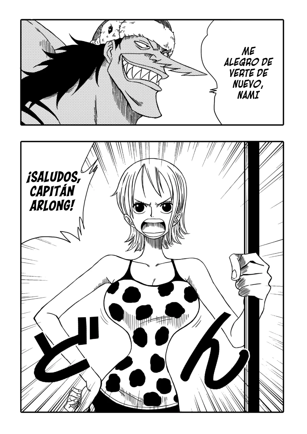 Nami vs Arlong | Nami Contra Arlong page 3 full