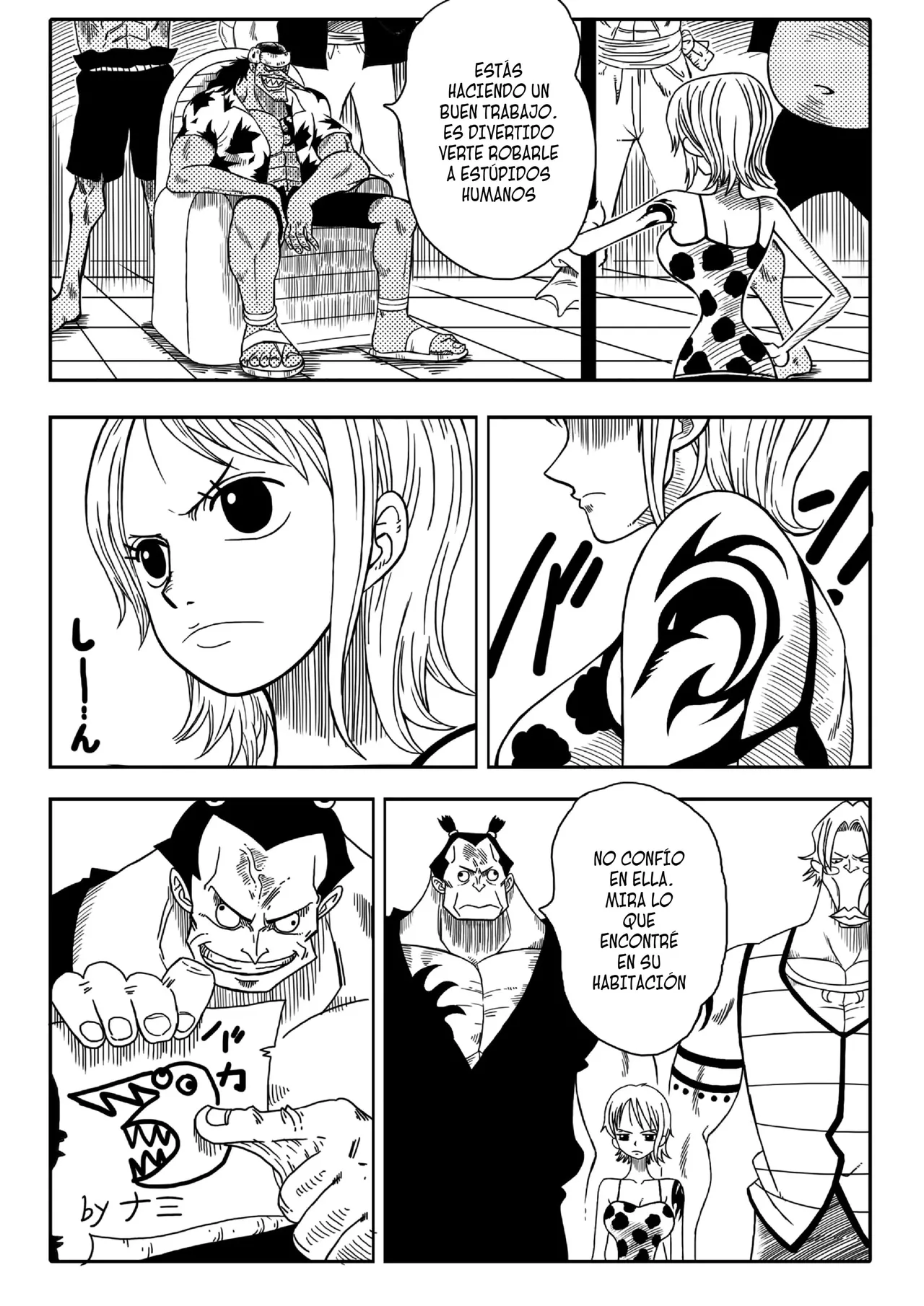 Nami vs Arlong | Nami Contra Arlong page 4 full