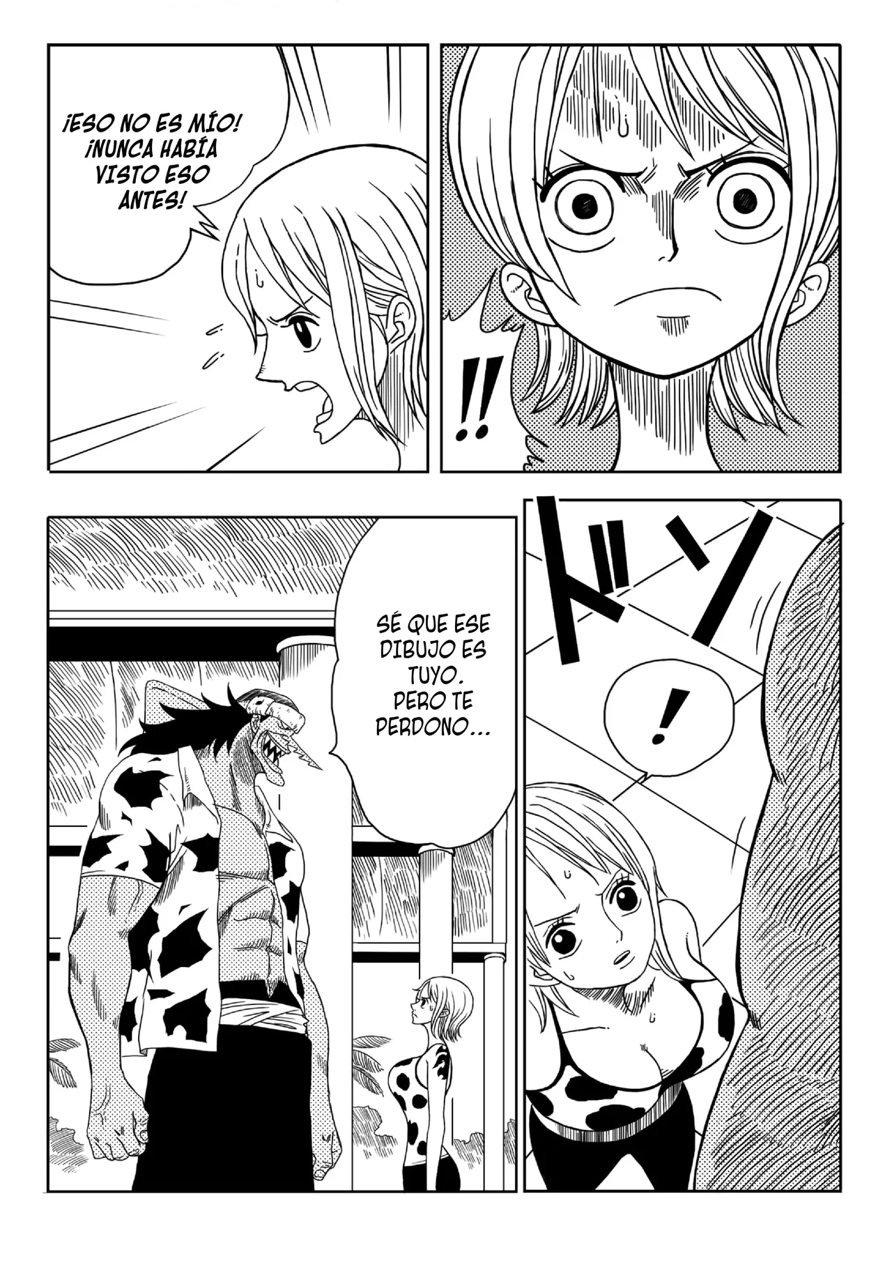 Nami vs Arlong | Nami Contra Arlong page 5 full