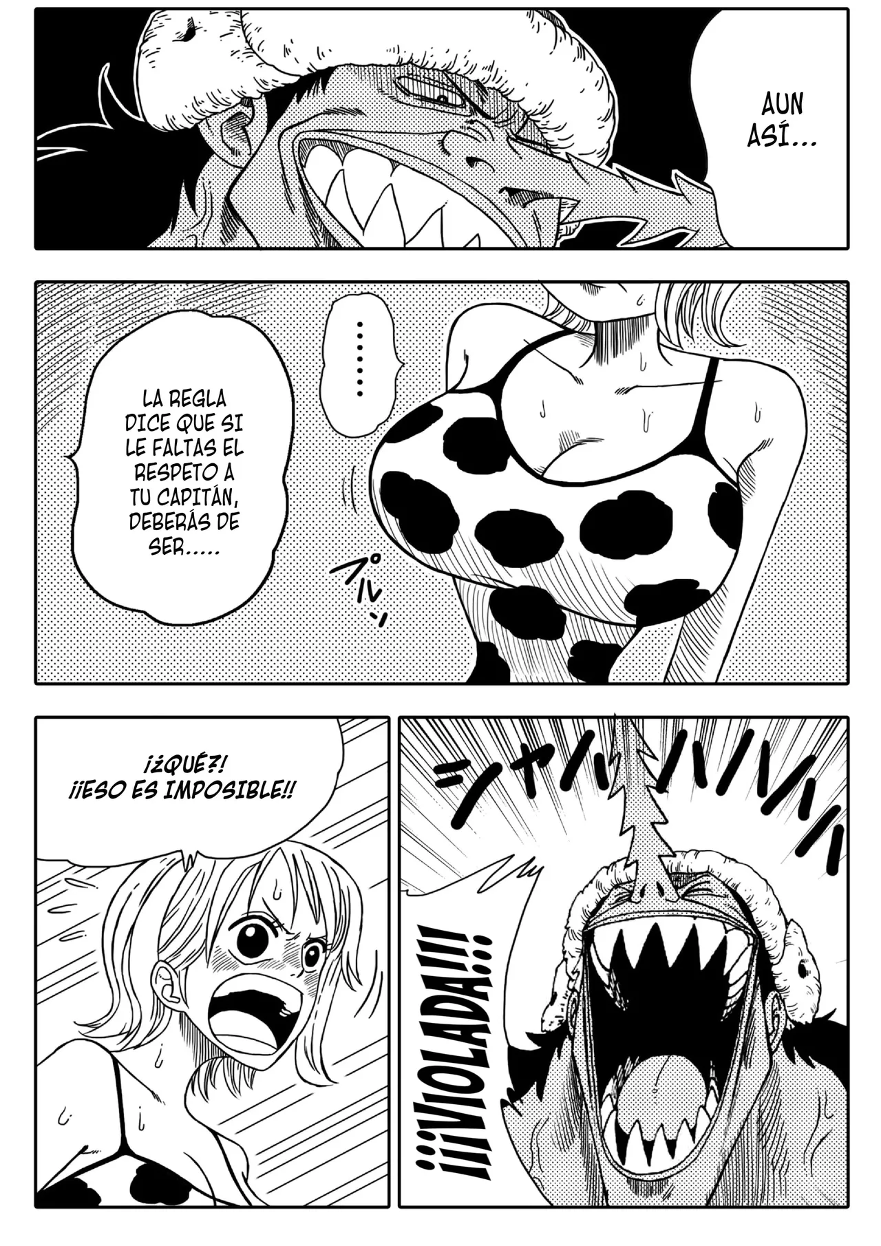 Nami vs Arlong | Nami Contra Arlong page 6 full