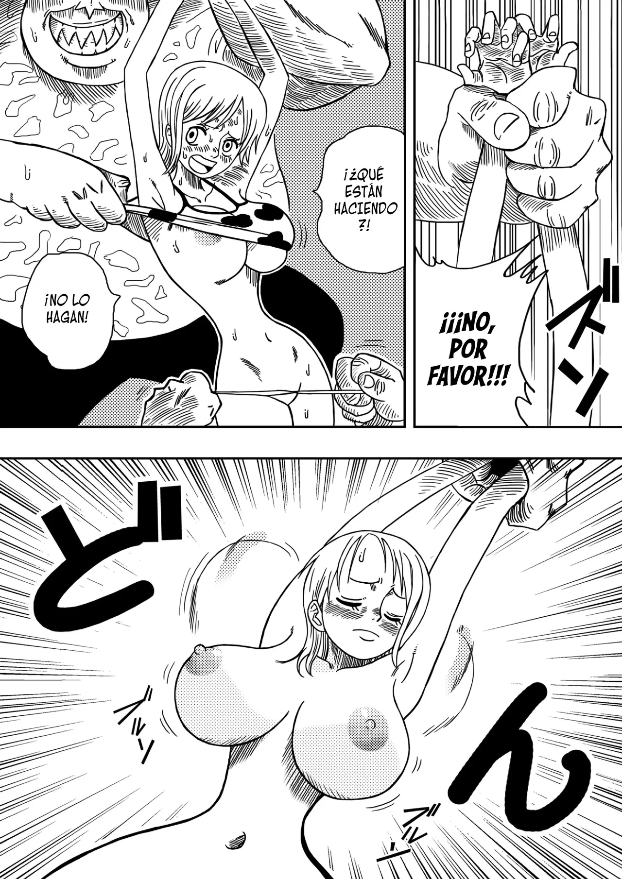 Nami vs Arlong | Nami Contra Arlong page 8 full