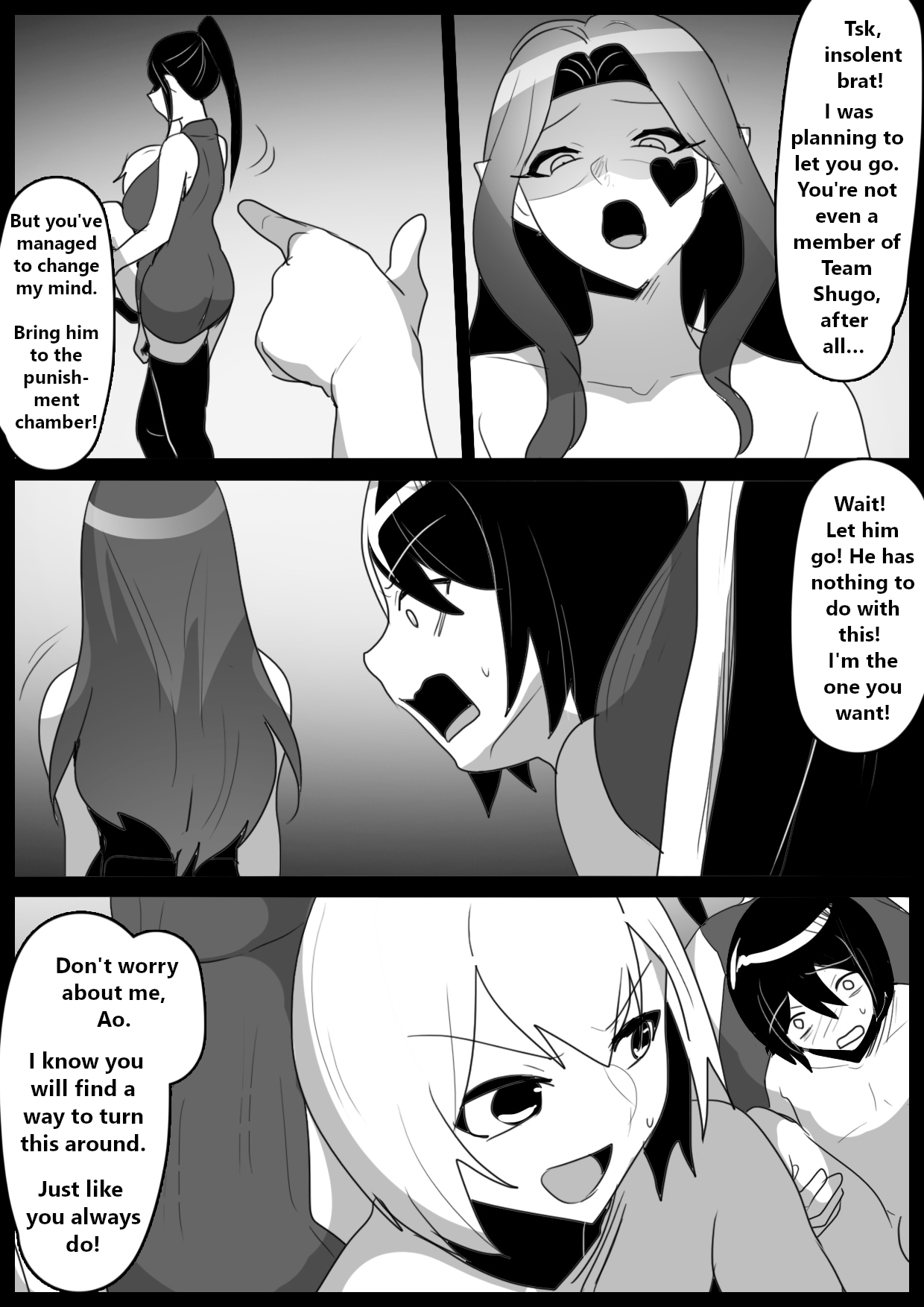 Hero shonen ga zako kaijin ni jinkaku shasei sa se rare fuin sa reru ohanashi page 12 full