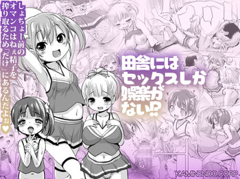 [KAMINENDO.CORP (Akazawa RED)] Inaka ni wa Sex shika Goraku ga Nai!? | There's No Entertainment in the Countryside Except Sex!? [English] [JAHT] cover