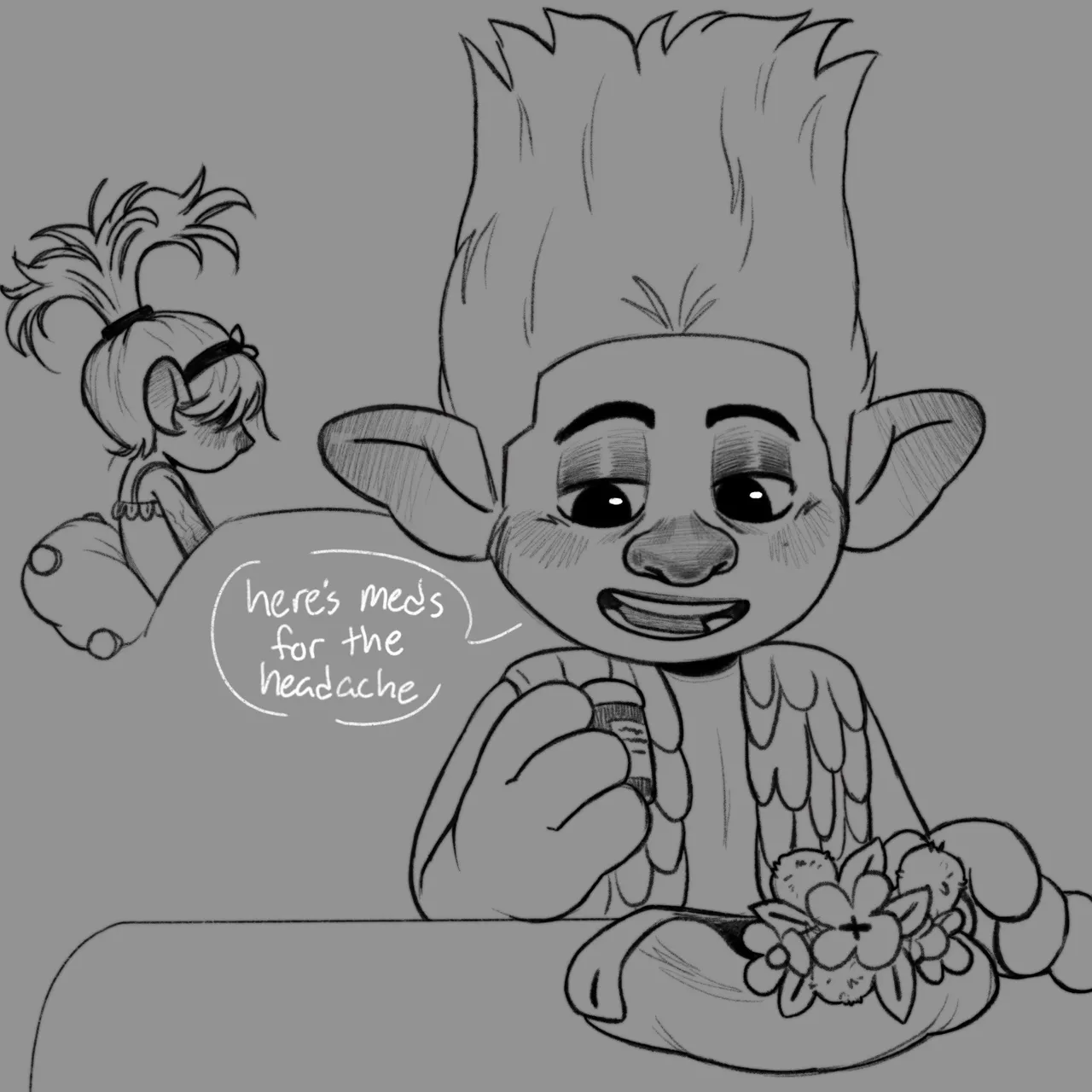Trolls Infection AU by VioletberryArtist page 6 full