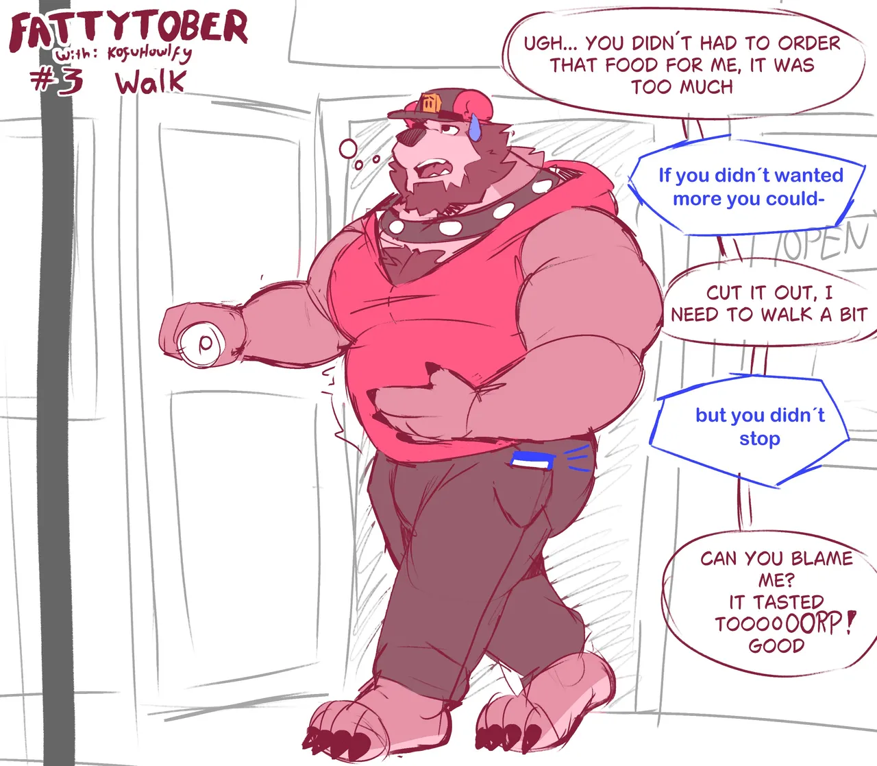 Kofu Howlfy / Fattytober page 3 full