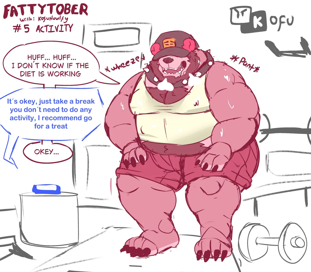 Kofu Howlfy / Fattytober page 5 full
