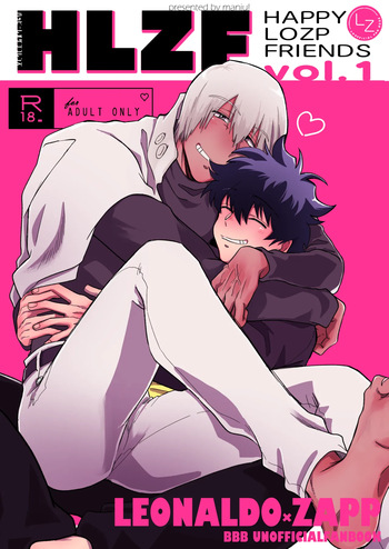 [manju! (karicha)] HAPPY LOZP FRIENDS VOL. 1 (Kekkai Sensen) cover