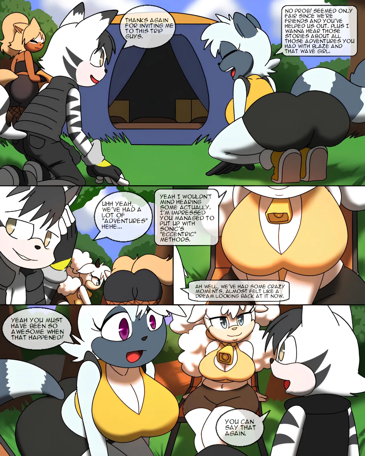 Campfire Comic page 1 full