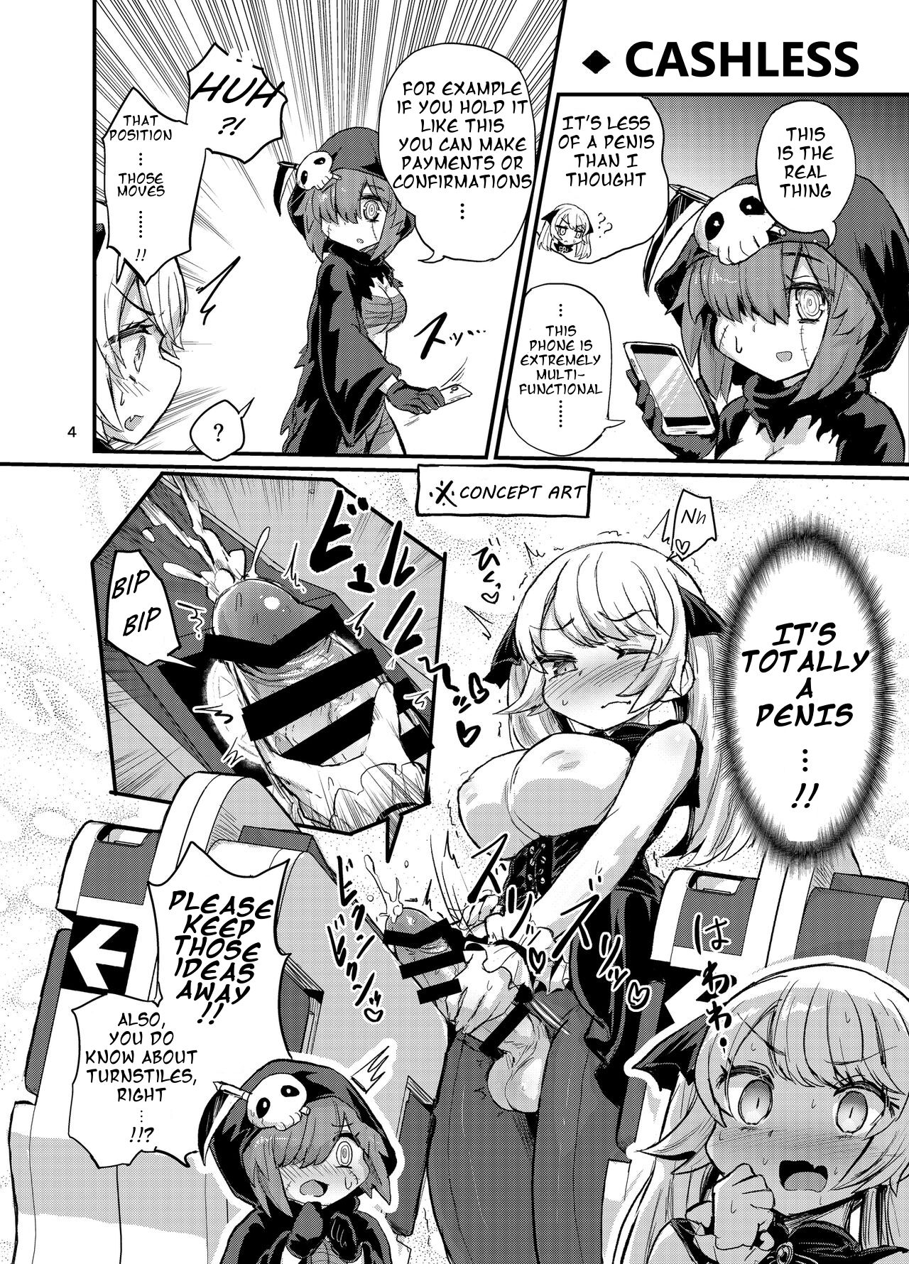 Futanari Vampire Ojou-sama page 4 full
