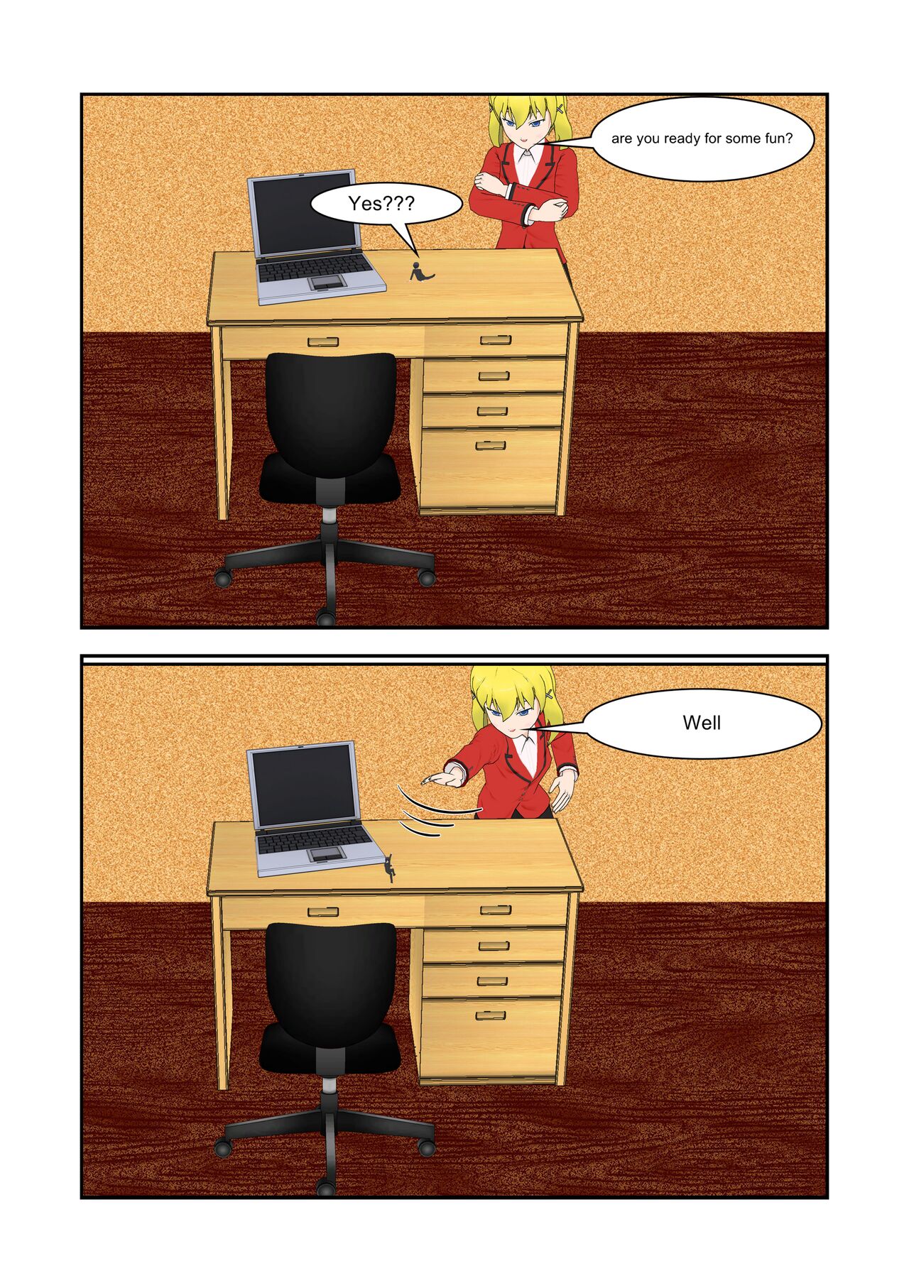 First day in the work + The new Boss page 10 full