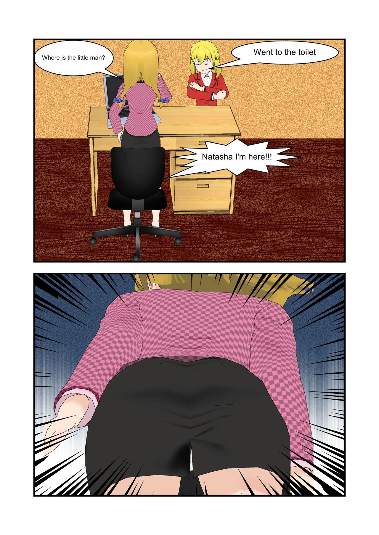 First day in the work + The new Boss page 12 full