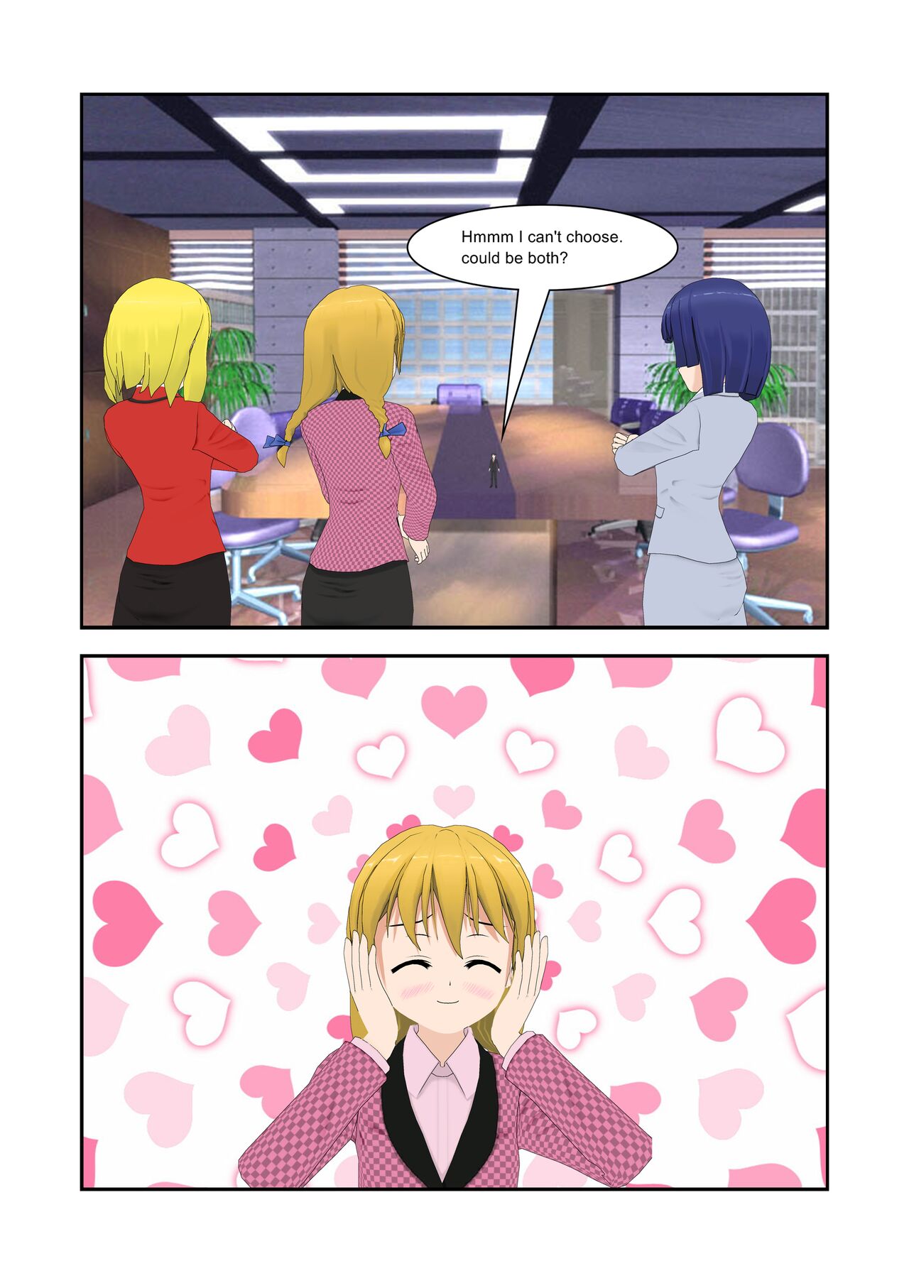 First day in the work + The new Boss page 8 full