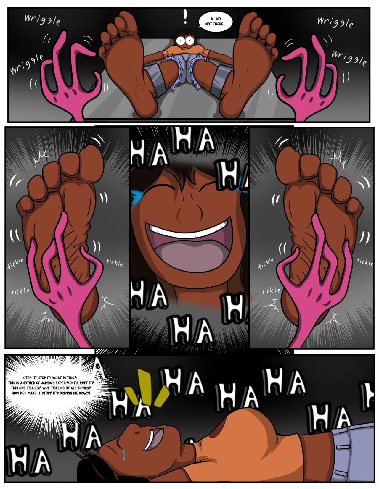 Laughing-Devil - Nani's Ticklish Trouble page 4 full