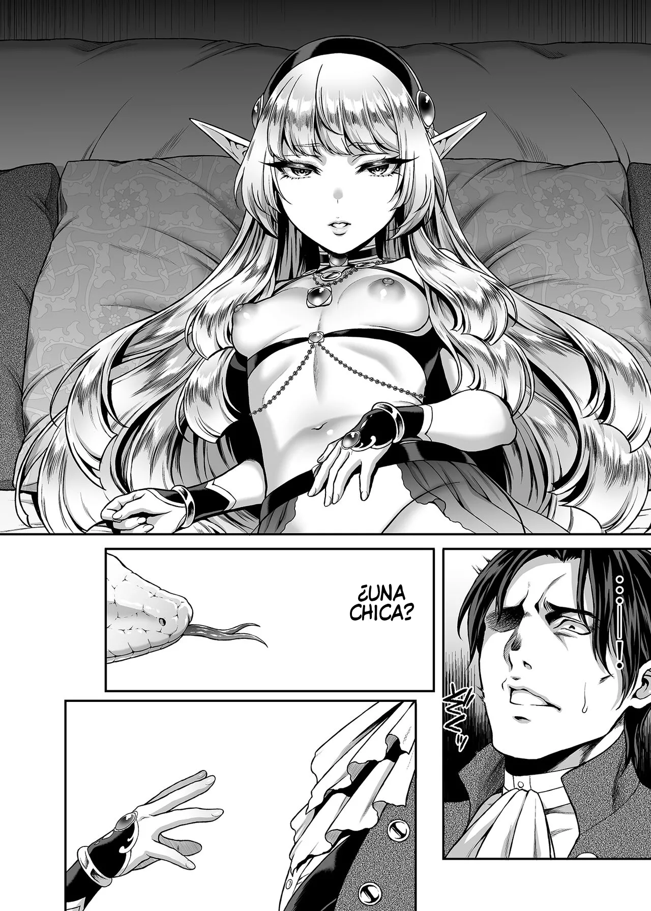 Yuukyuu no Shou Elf 1 "Dokuhebi" | La Elfa Eterna 1 "Una Serpiente Venenosa" page 7 full