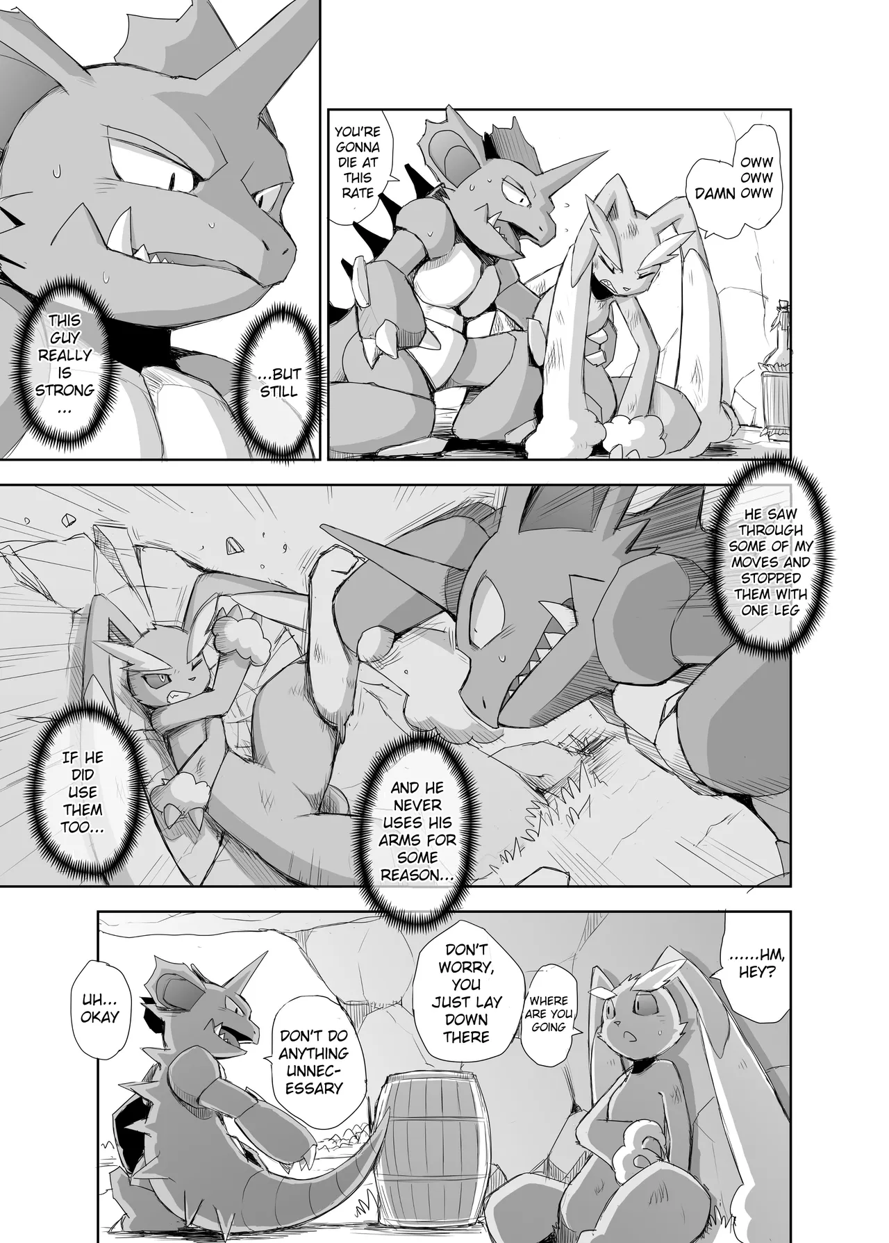 Tomboys: Battle Bunnies page 12 full