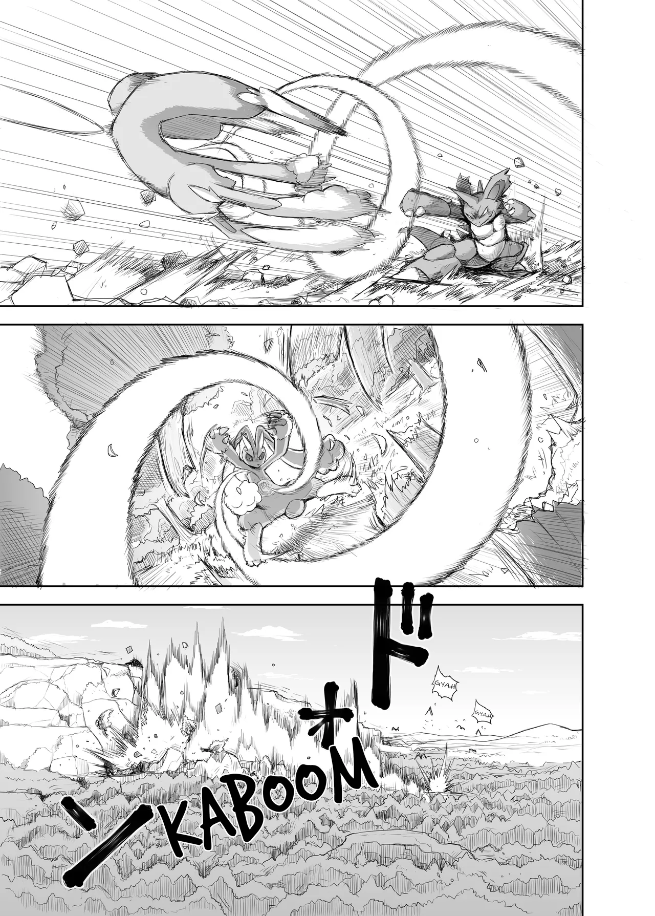 Tomboys: Battle Bunnies page 8 full