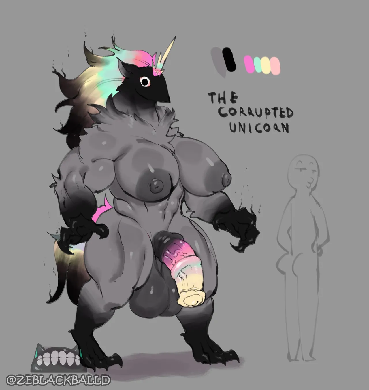 The Corrupted Unicorn page 1 full