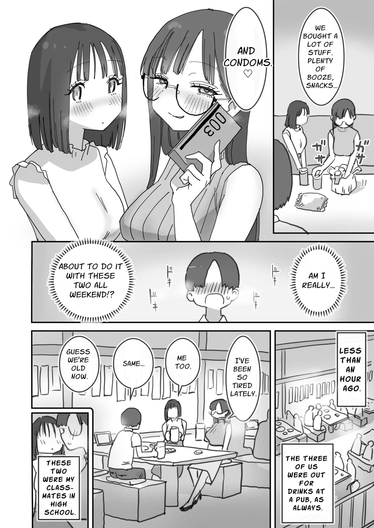 Onna Tomodachi to Sugosu Mattari Icha Love H na Kyuujitsu | My Naughty Lovey-Dovey Day Off With My Female Friends page 3 full