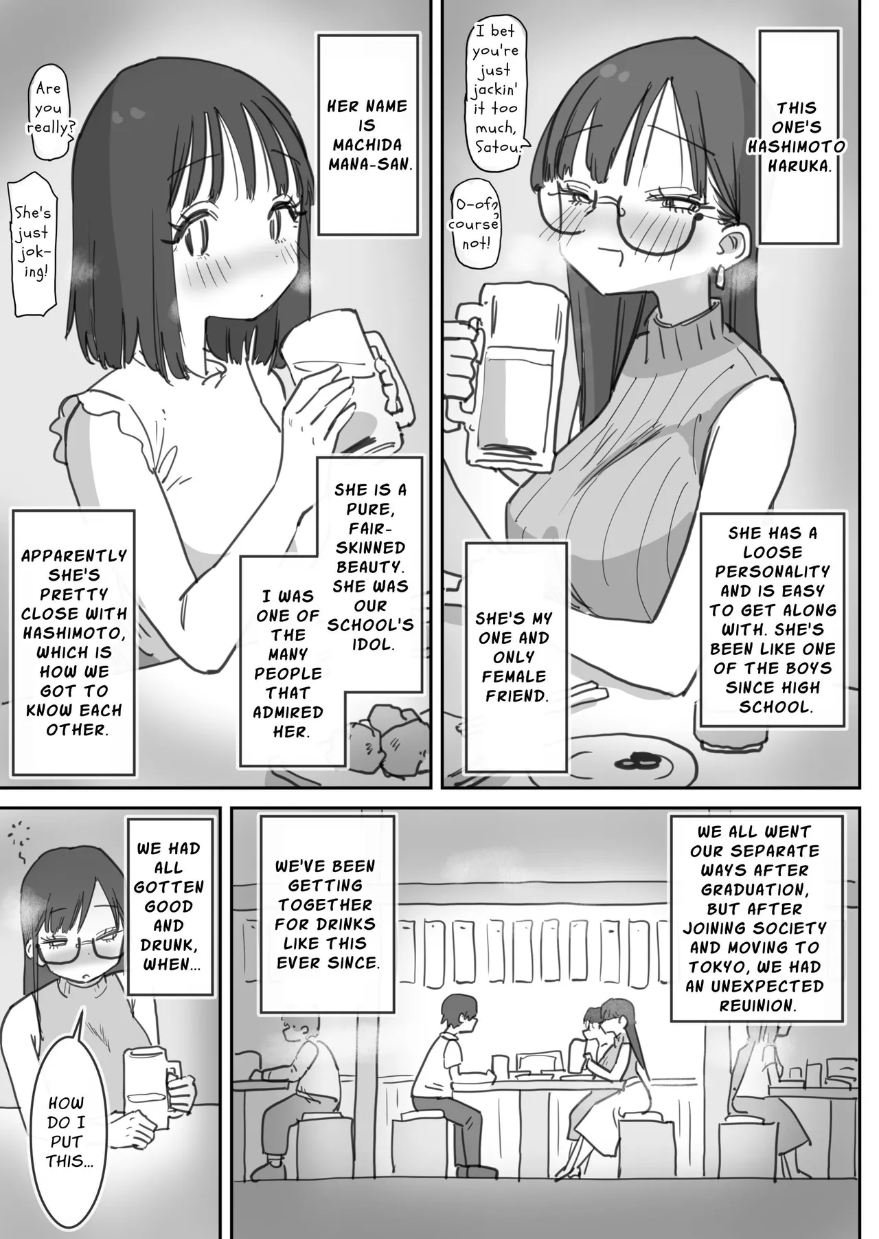 Onna Tomodachi to Sugosu Mattari Icha Love H na Kyuujitsu | My Naughty Lovey-Dovey Day Off With My Female Friends page 4 full