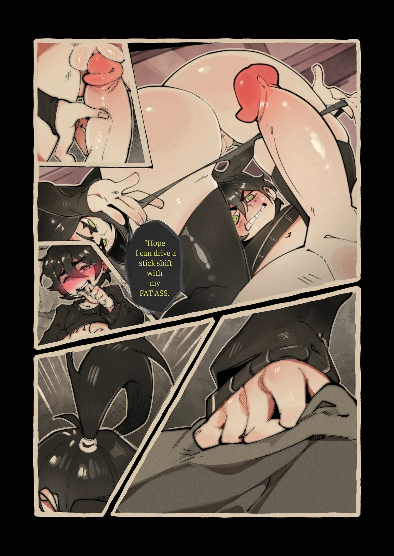 Goth Cougar and Tired Femboy page 10 full