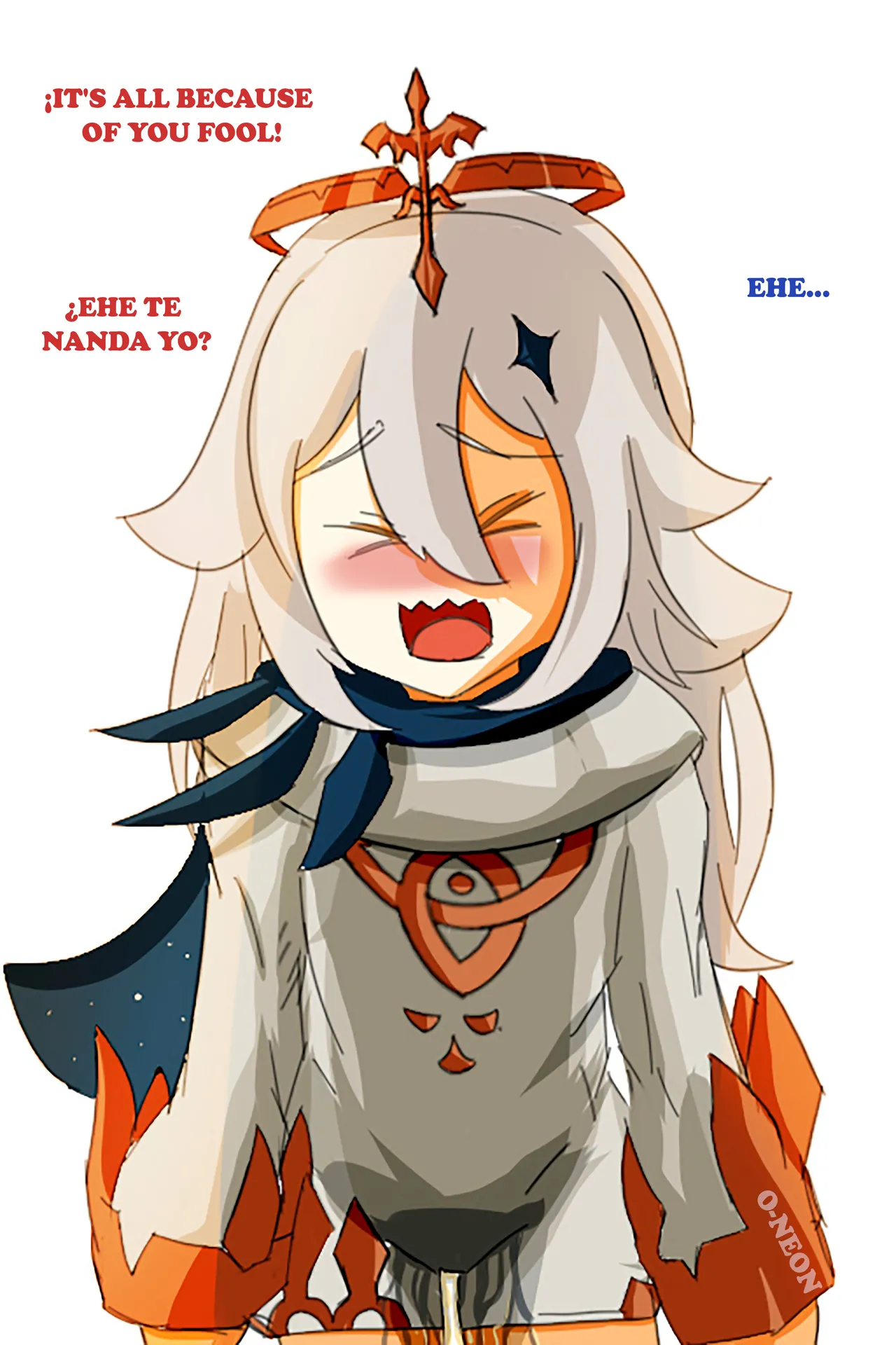 Paimon need to pee page 8 full