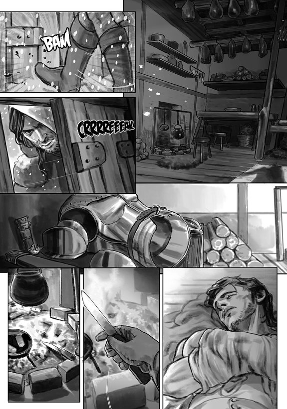 The Elduin And Donestan Chronicles - Act. 1 Lost in the Snow / Chapter 1 page 8 full