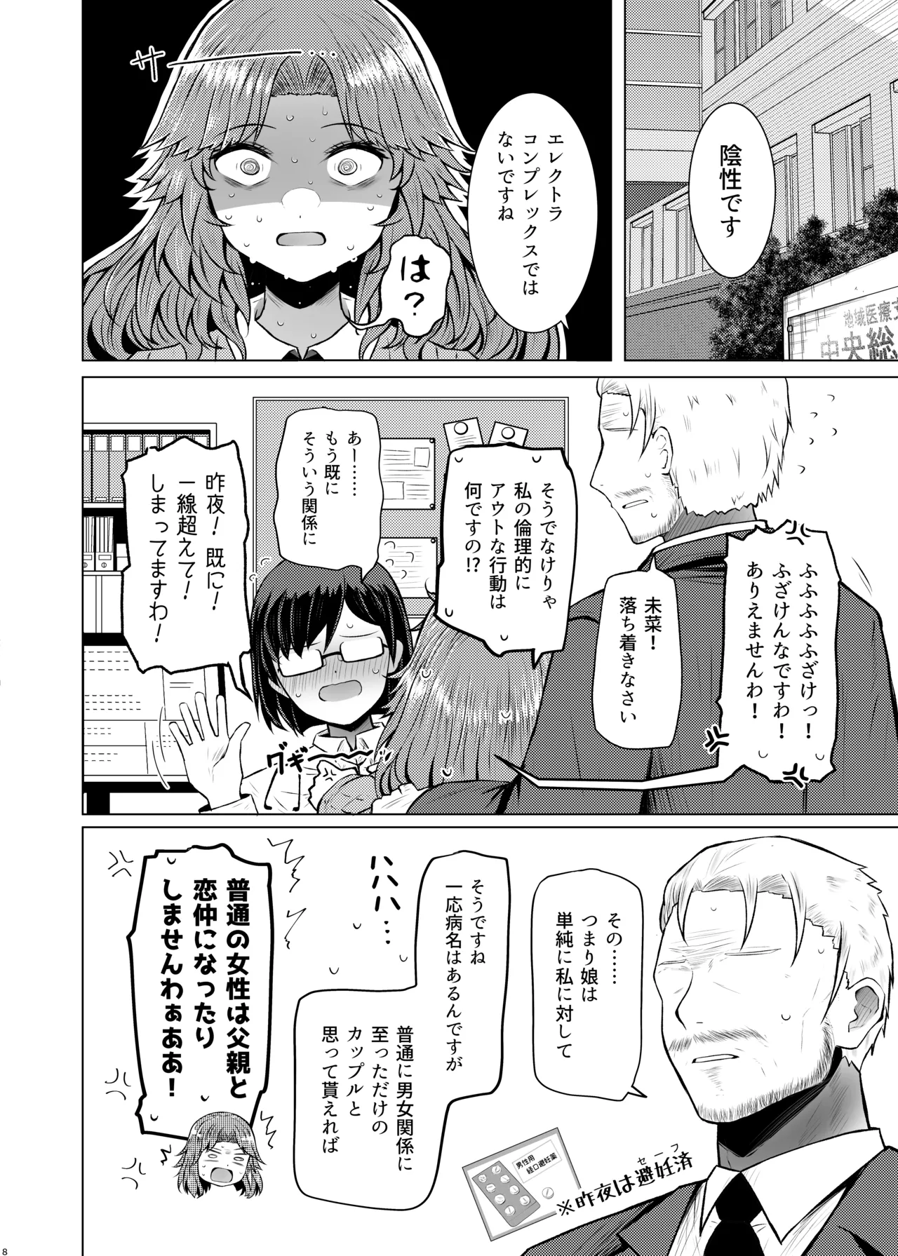 Idensei Shikkan no Risk ga Nai nara Papa to Kozukuri Shite mo Ii yo ne 5 page 8 full