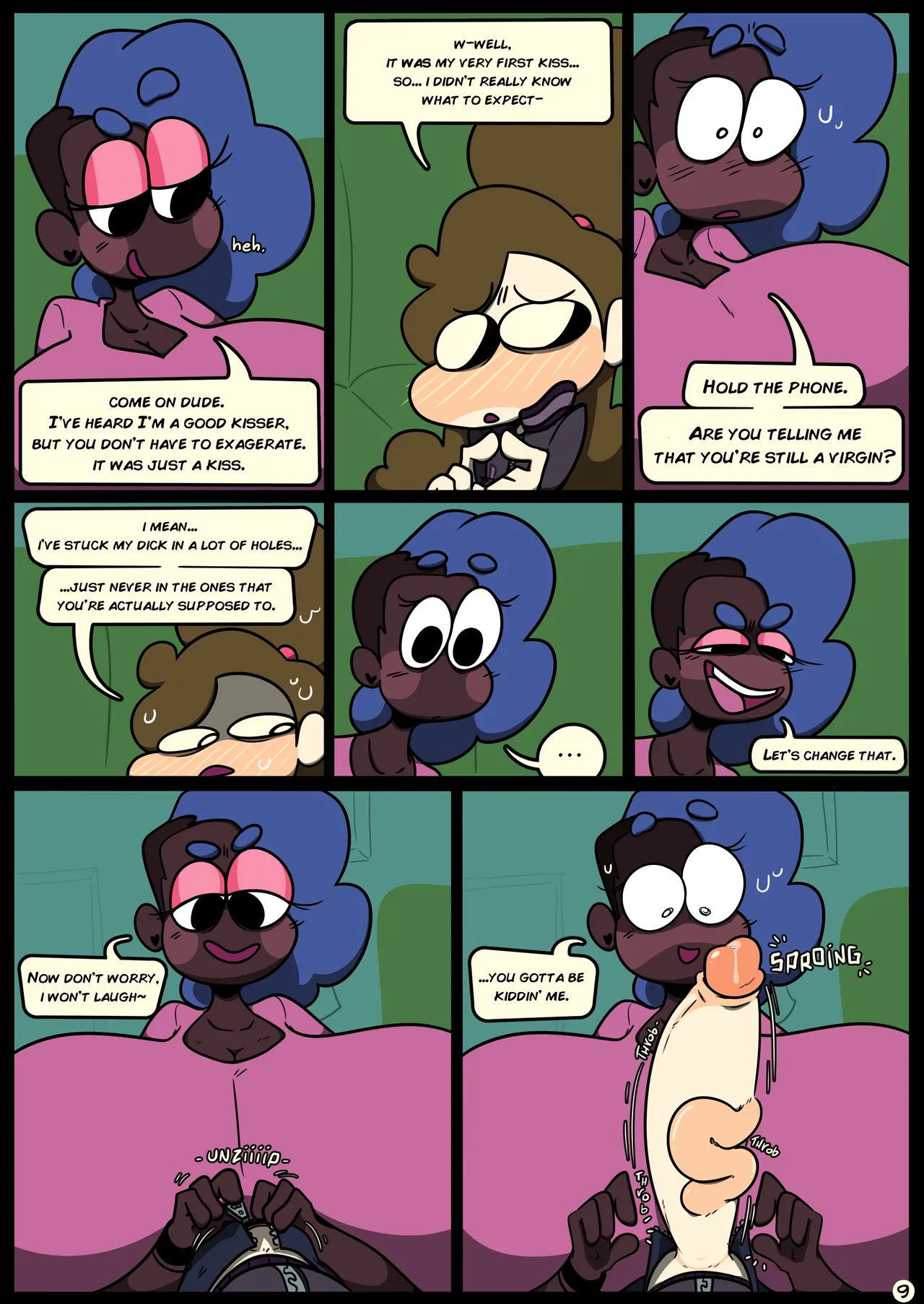 Slapstick Together Chapter 1: Strangers in the Night page 11 full