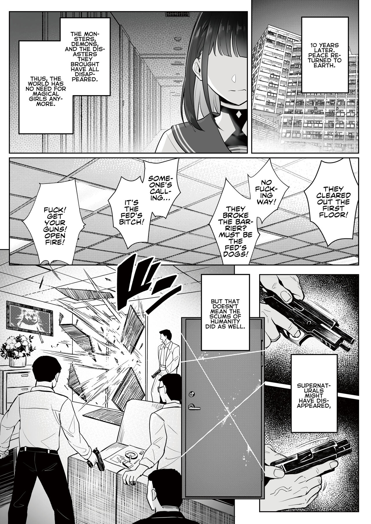Moto Mahou Shoujo no Shigoto Hanashi Ao | The Former Magical Girl Blue's Work page 10 full