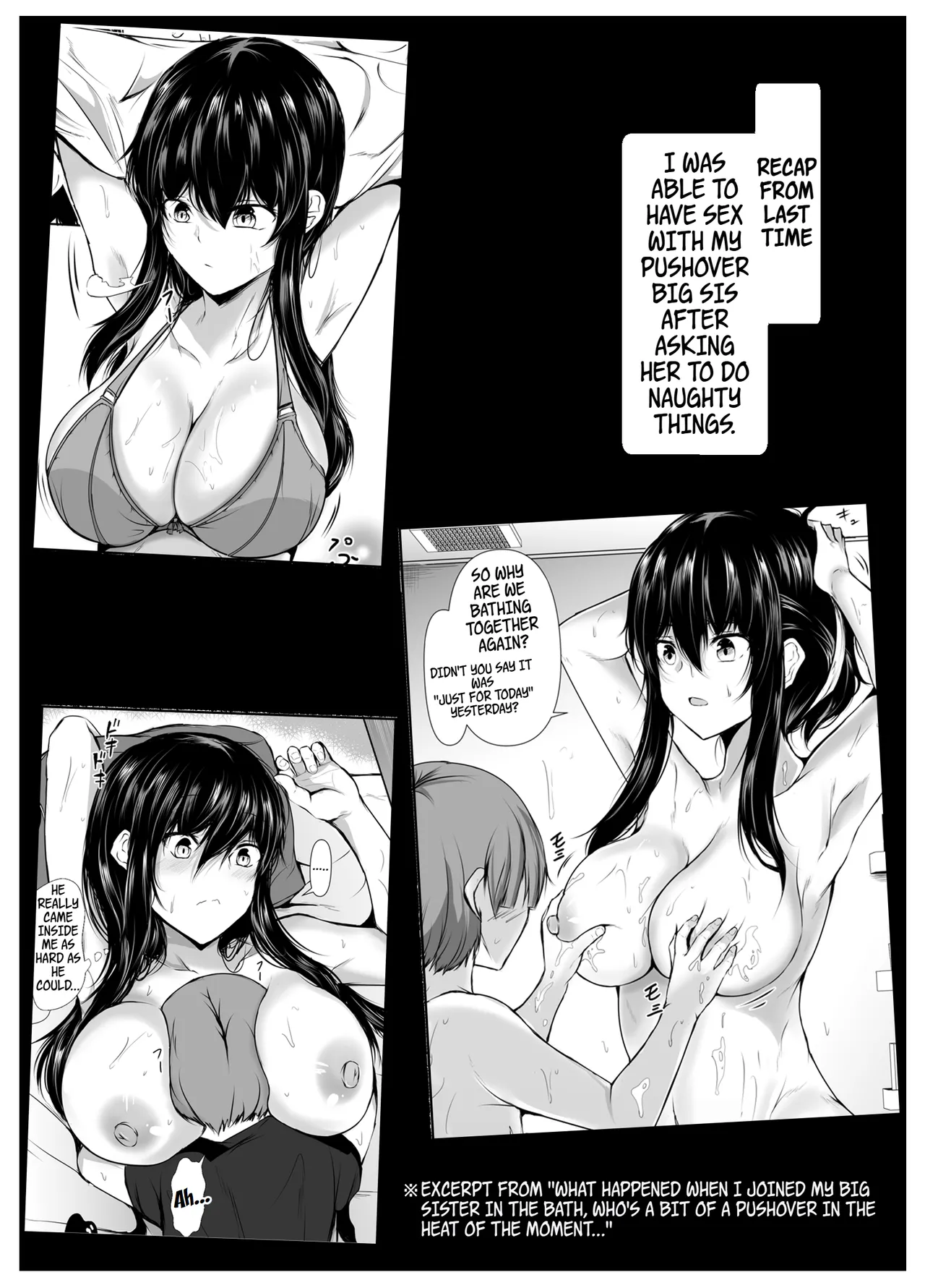 Dosakusanimagirete Oshi Ni Yowai Ane to Onsen Haitta Kekka | What Happened When I Went to an Onsen WIth My Big Sister, Who's a Bit of a Pushover in the Heat of the Moment... page 2 full