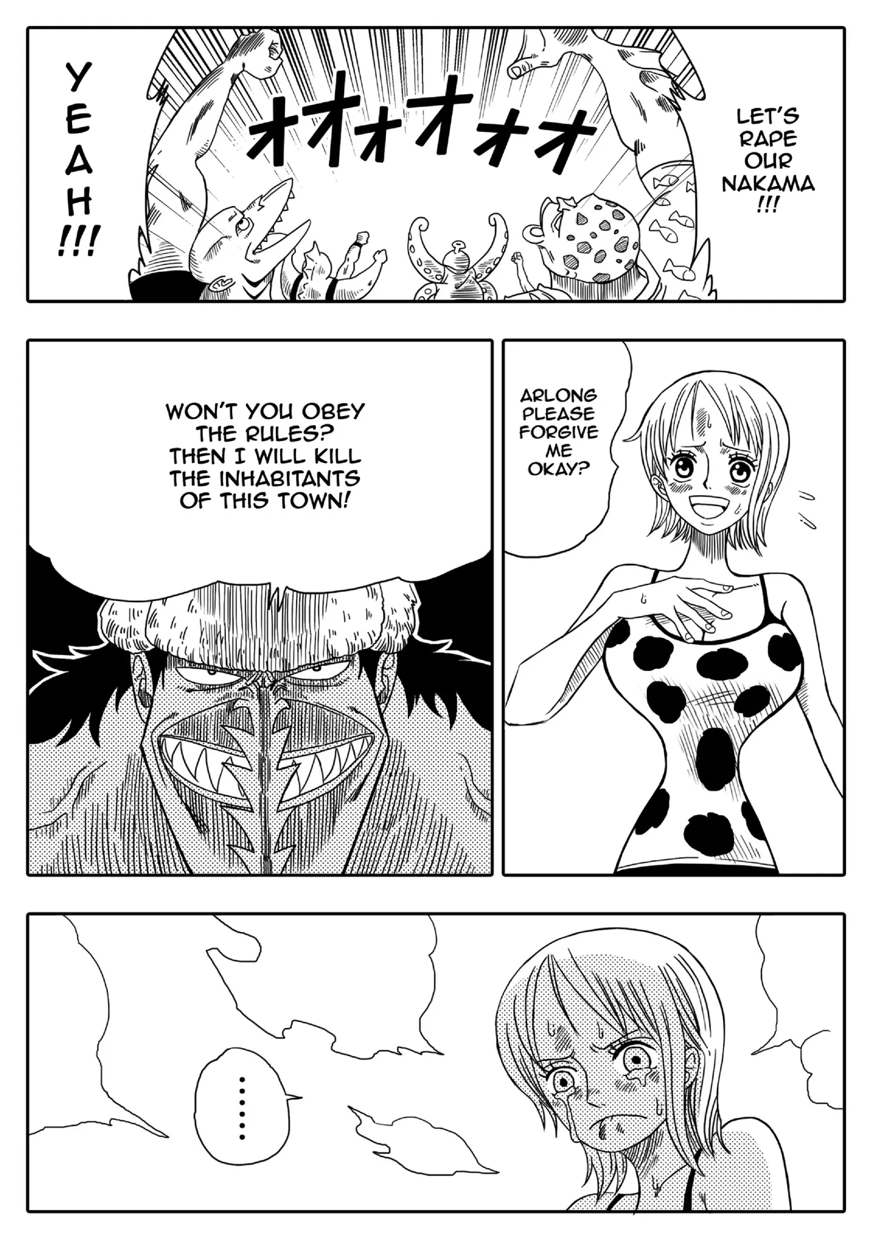 Nami vs Arlong  Uncensored page 7 full