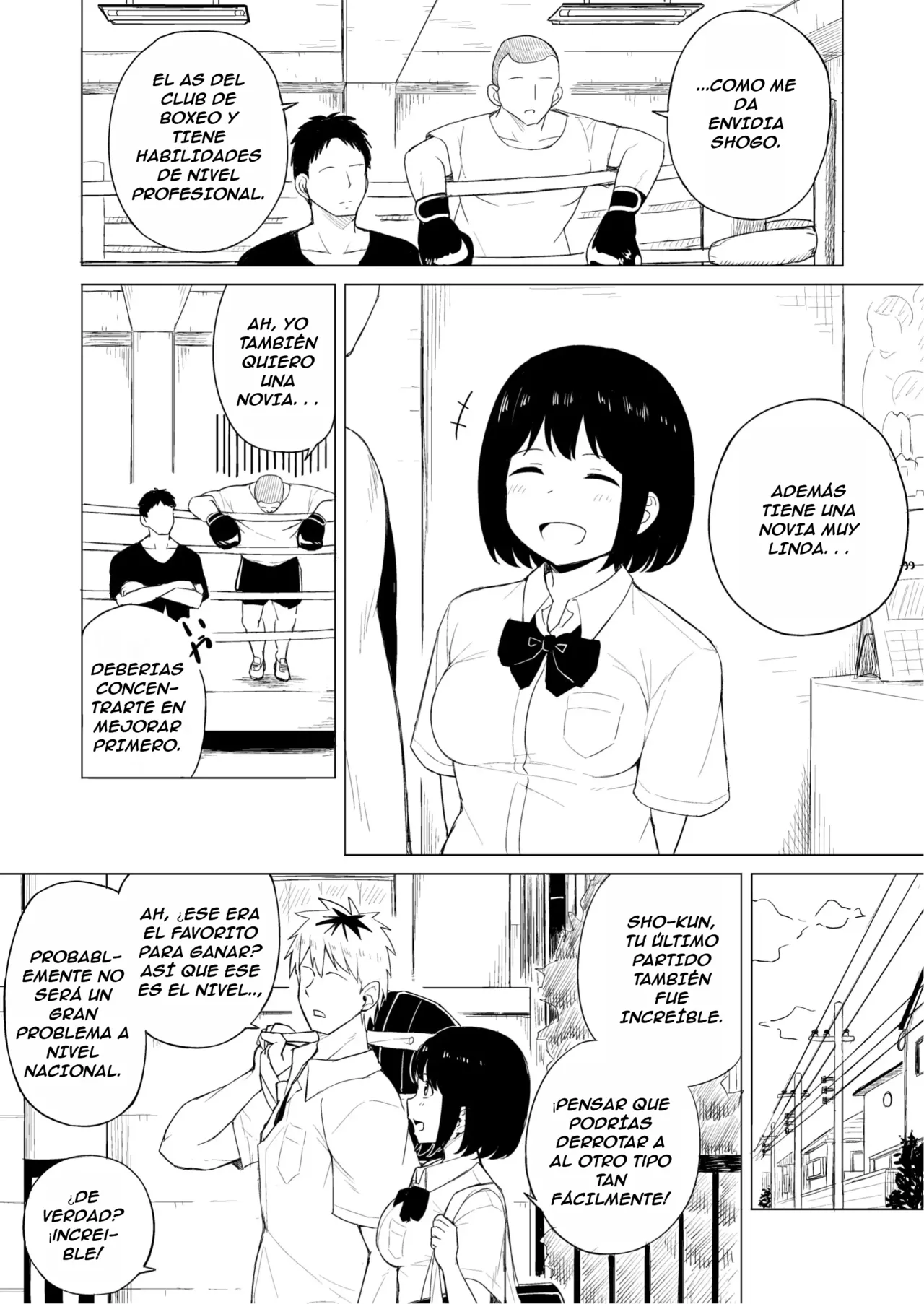 Jakuniku Kyoushoku -Kareshi Yori Tsuyoi Osu- | Selección Natural -Un hombre más fuerte que su novio- page 3 full