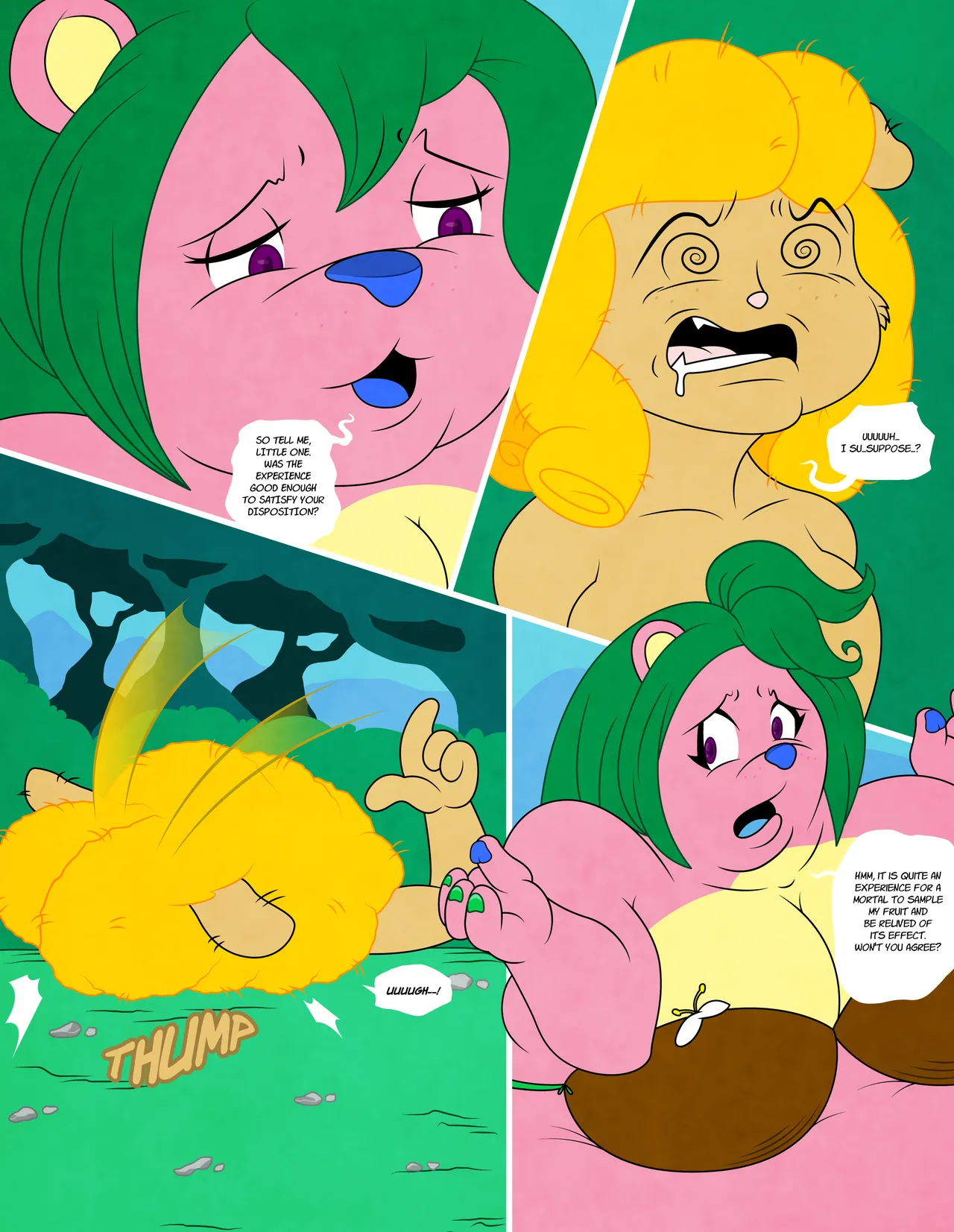 Goldie's Luck 4: "Be Berry, Berry Wary" page 11 full