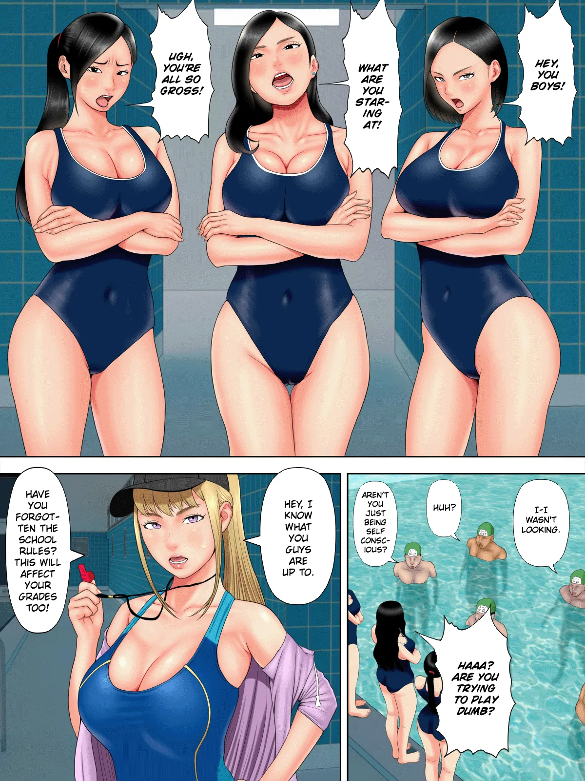 Sex Shinai to Shinu Yamai 5 ~Shishunki Poolside Hen~ | Fuck-or-Die 5 ~Adolescence Poolside Edition~ page 12 full