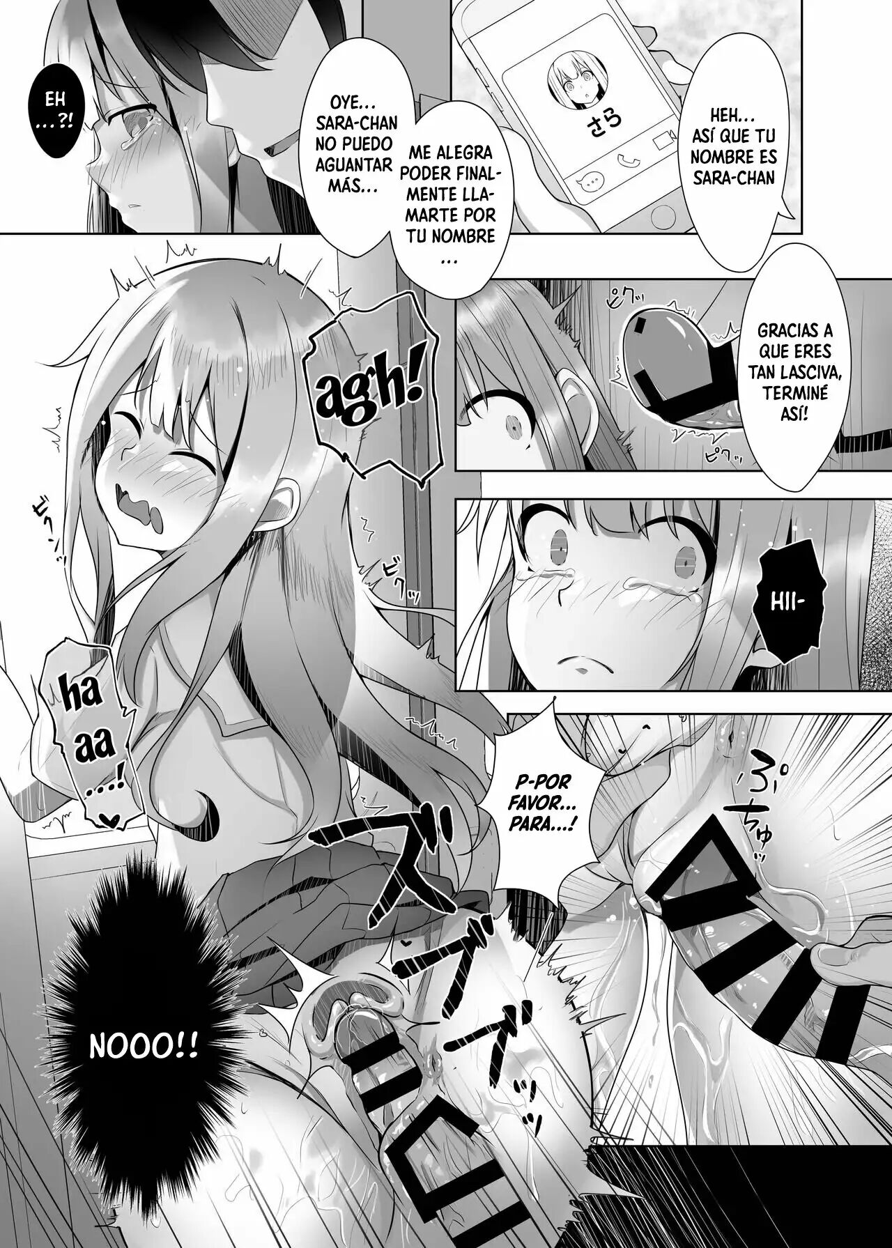 Gaman to Gaman no Chikan Densha | Un acosador que no puede contenerse en el tren page 8 full